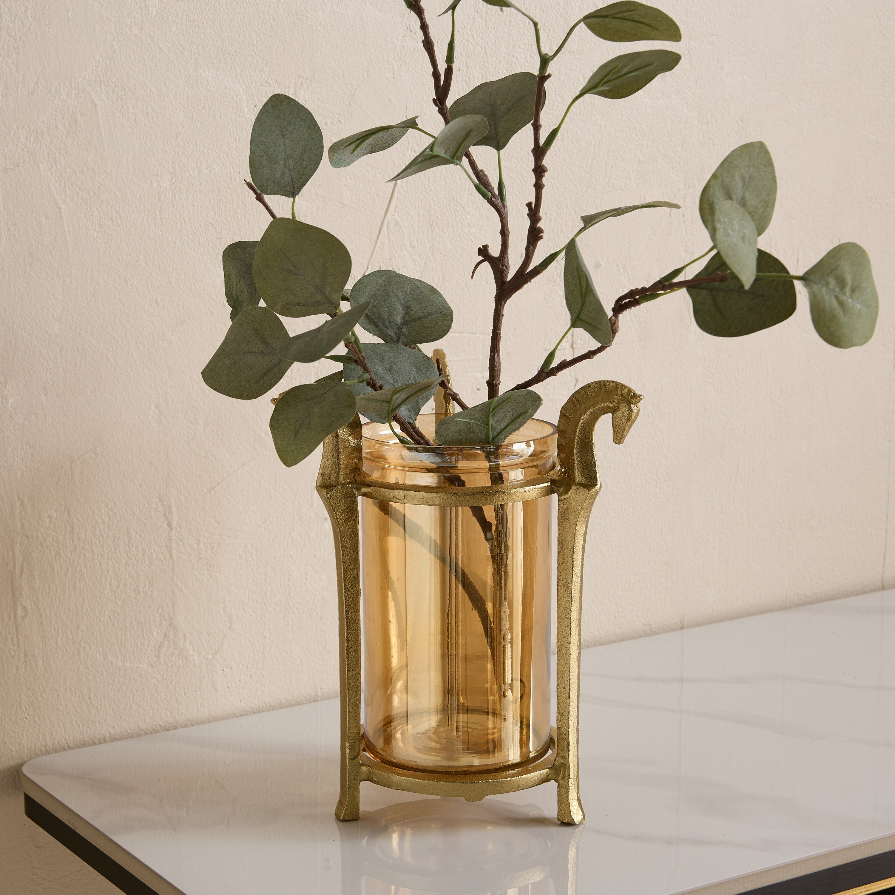 Astro Horse Vase - 20x20x2.5 cm-hbxbedroom-decorandaccessories-vases-image-1
