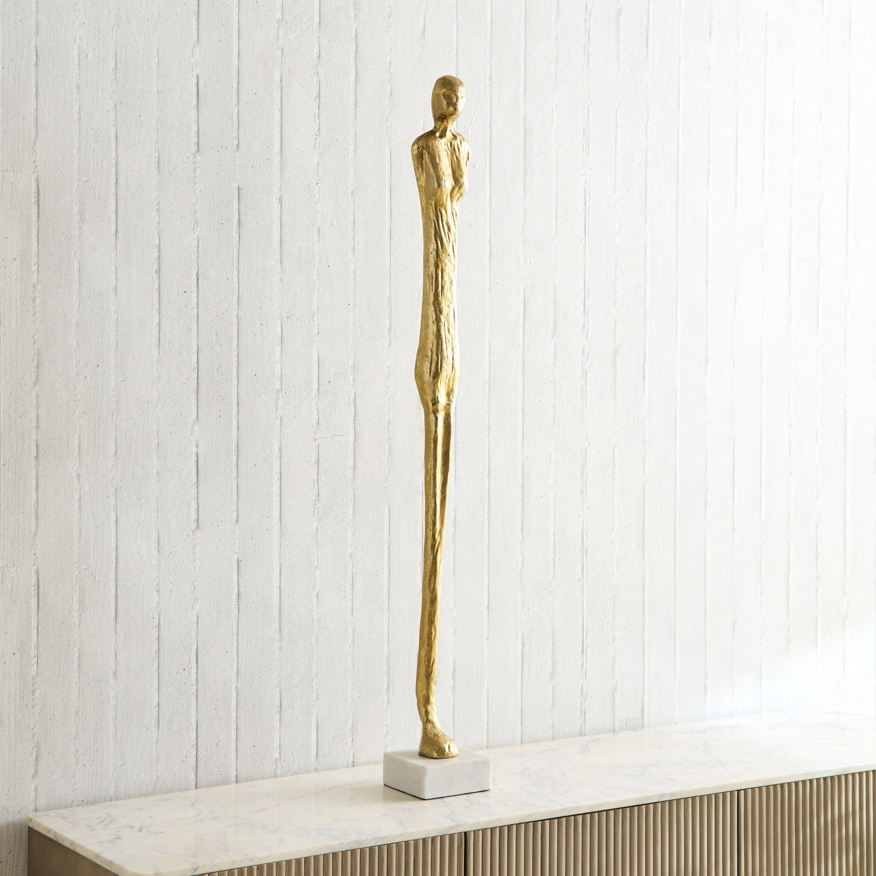تمثال إنسان بقاعدة رخام من بليك - 12.5x12.5x116 سم-hbxhomeware-homedecor-figurinesandornaments-image-1