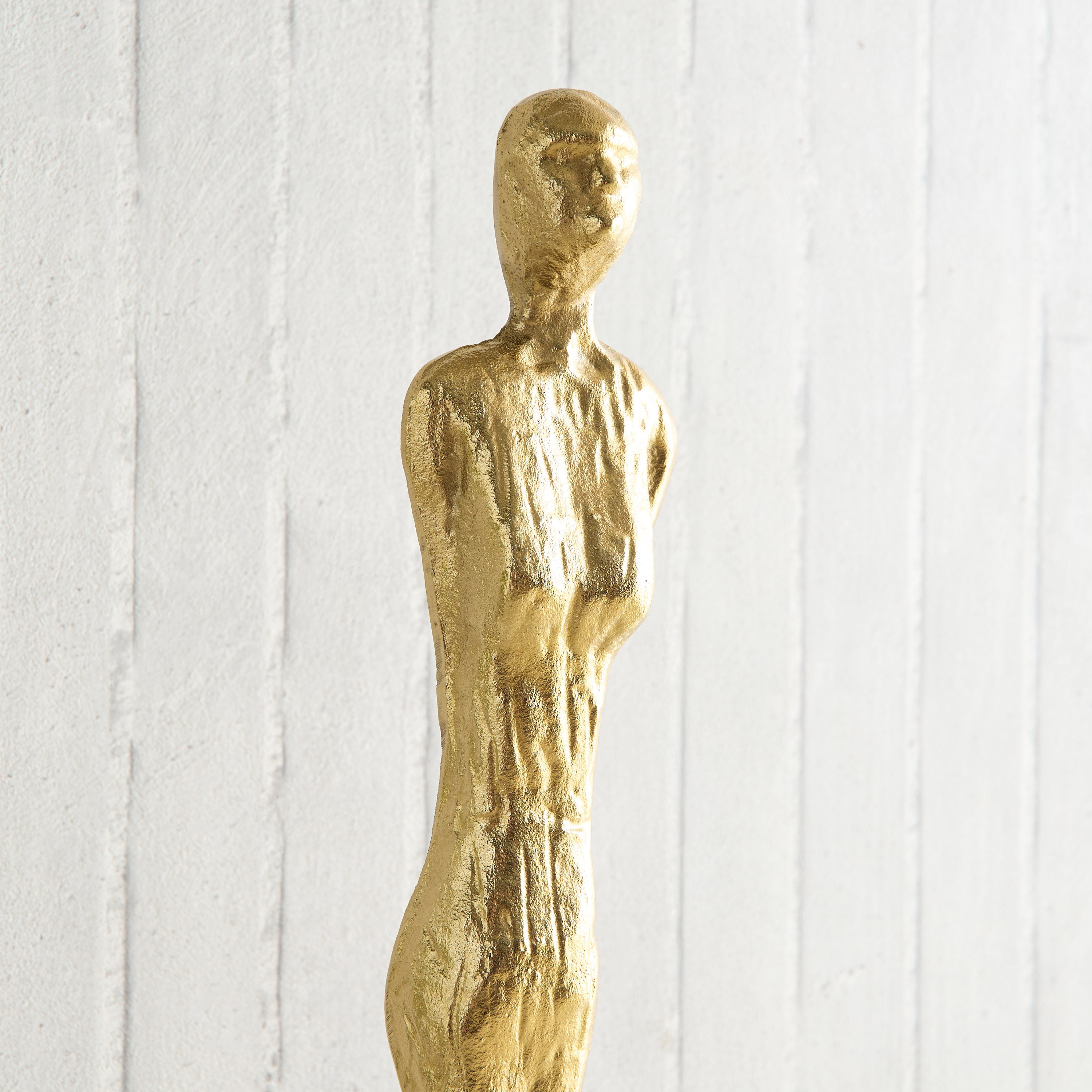 تمثال أرضية على شكل إنسان بقاعدة رخامية من بليك - 12.5x12.5x84.5 سم-hbxhomeware-homedecor-figurinesandornaments-image-6