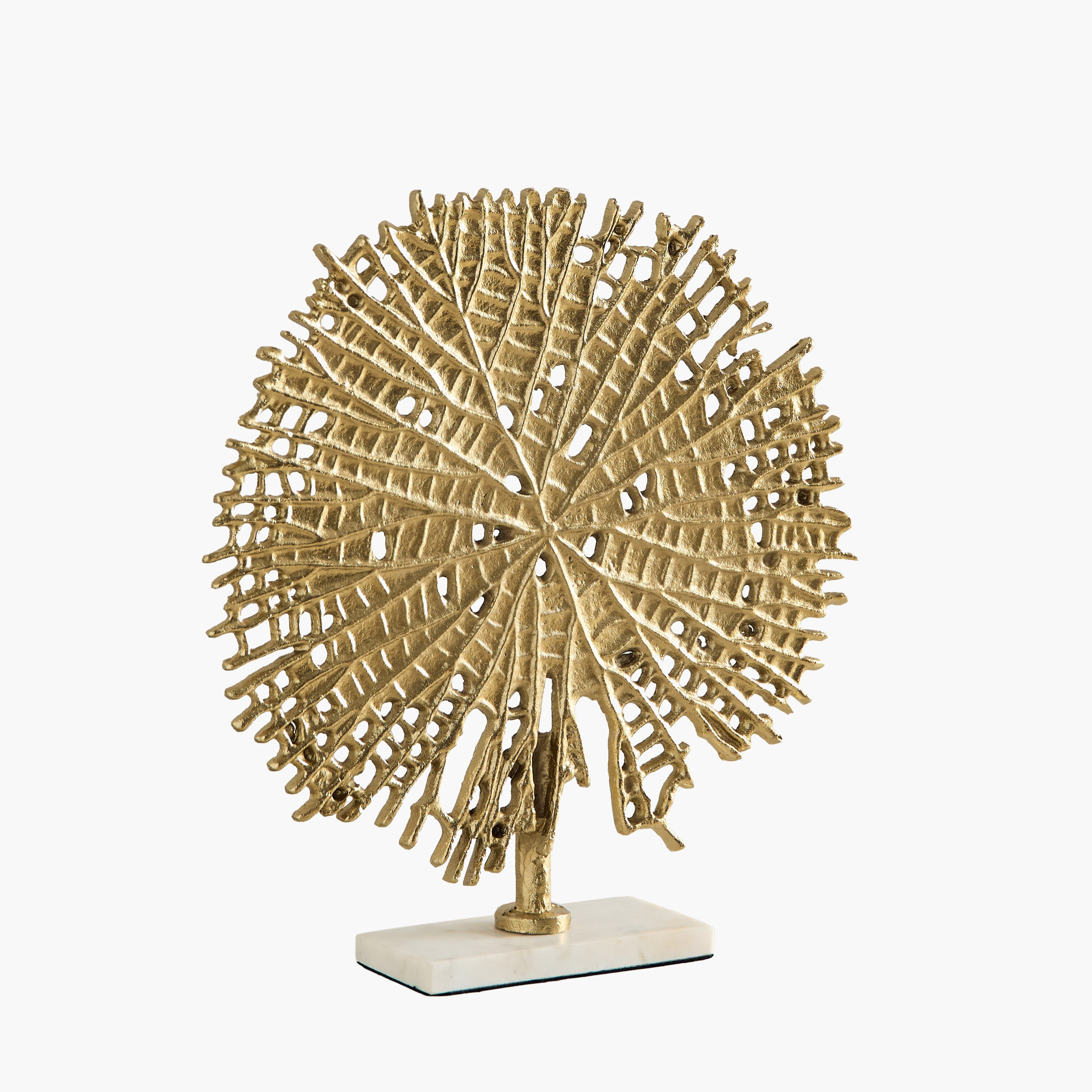زينة طاولة شجرة الحياة ألومنيوم وقاعدة رخامية من بليك - 34×8.5×37 سم-hbxhomeware-homedecor-figurinesandornaments-image-8