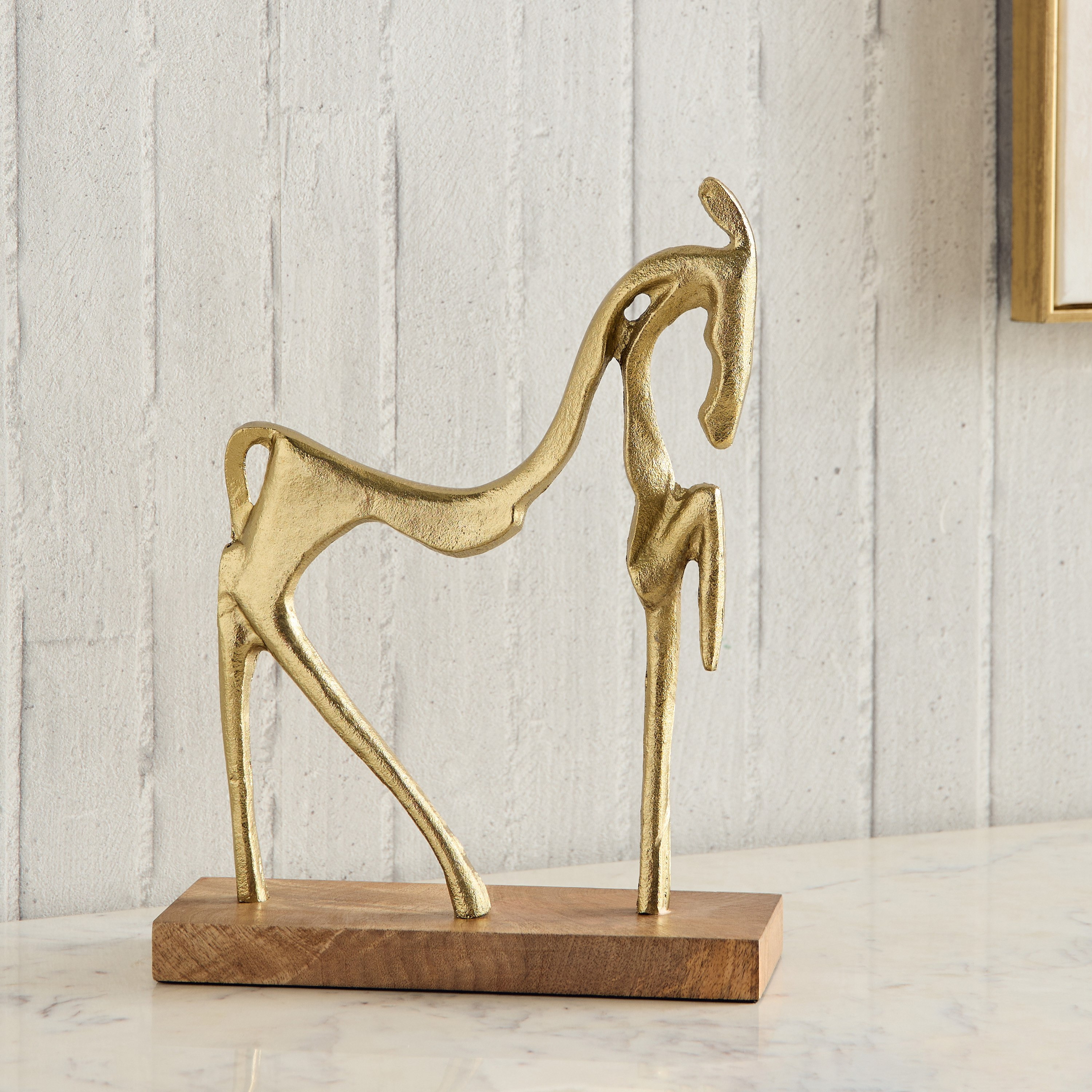 Astro Horse Table Accent - 27x10x37 cm-hbxhomeware-homedecor-figurinesandornaments-image-1