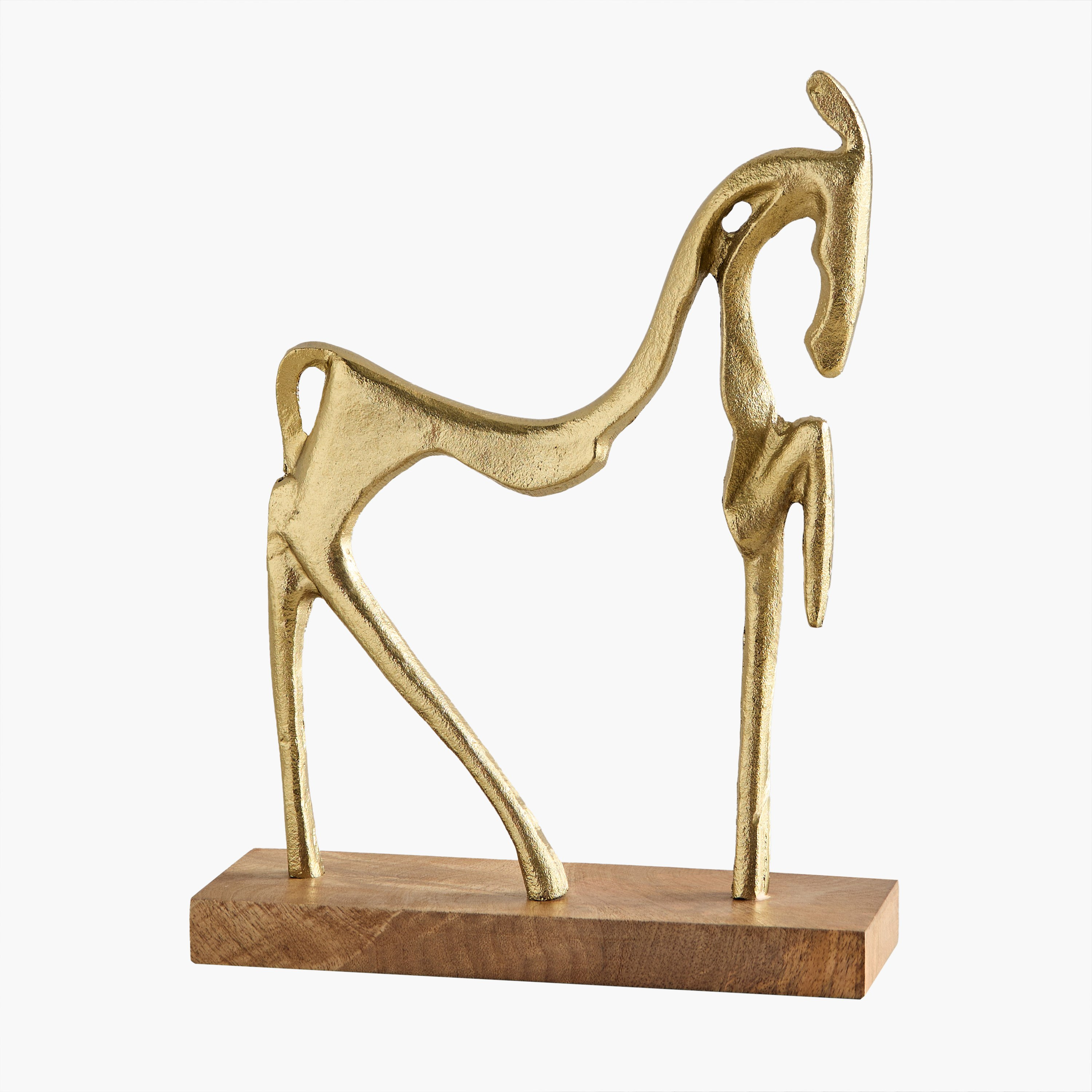 Astro Horse Table Accent - 27x10x37 cm-hbxhomeware-homedecor-figurinesandornaments-image-4