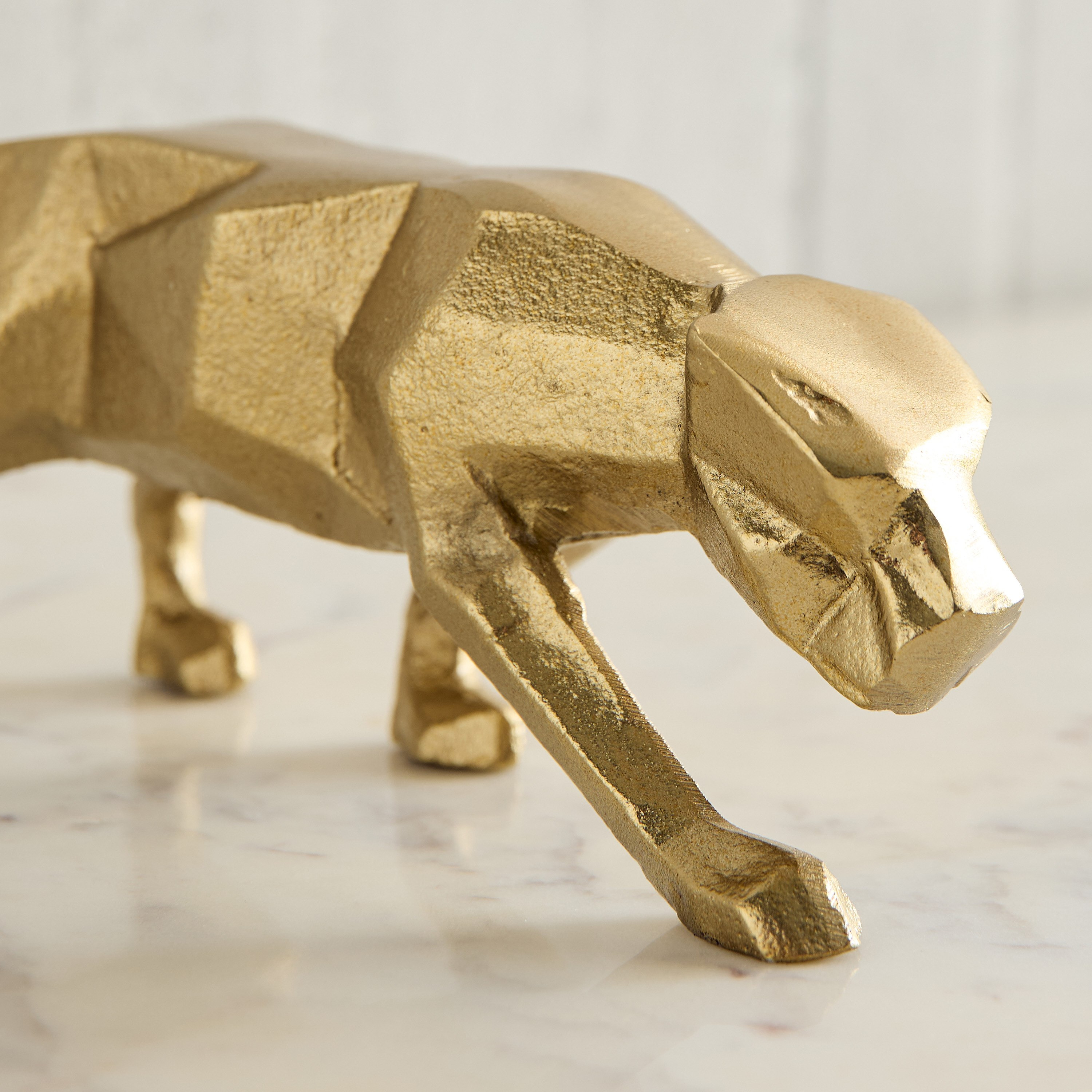 قطعة ديكور ألومنيوم على شكل فهد من أسترو - 26x6x9 سم-hbxhomeware-homedecor-figurinesandornaments-image-6