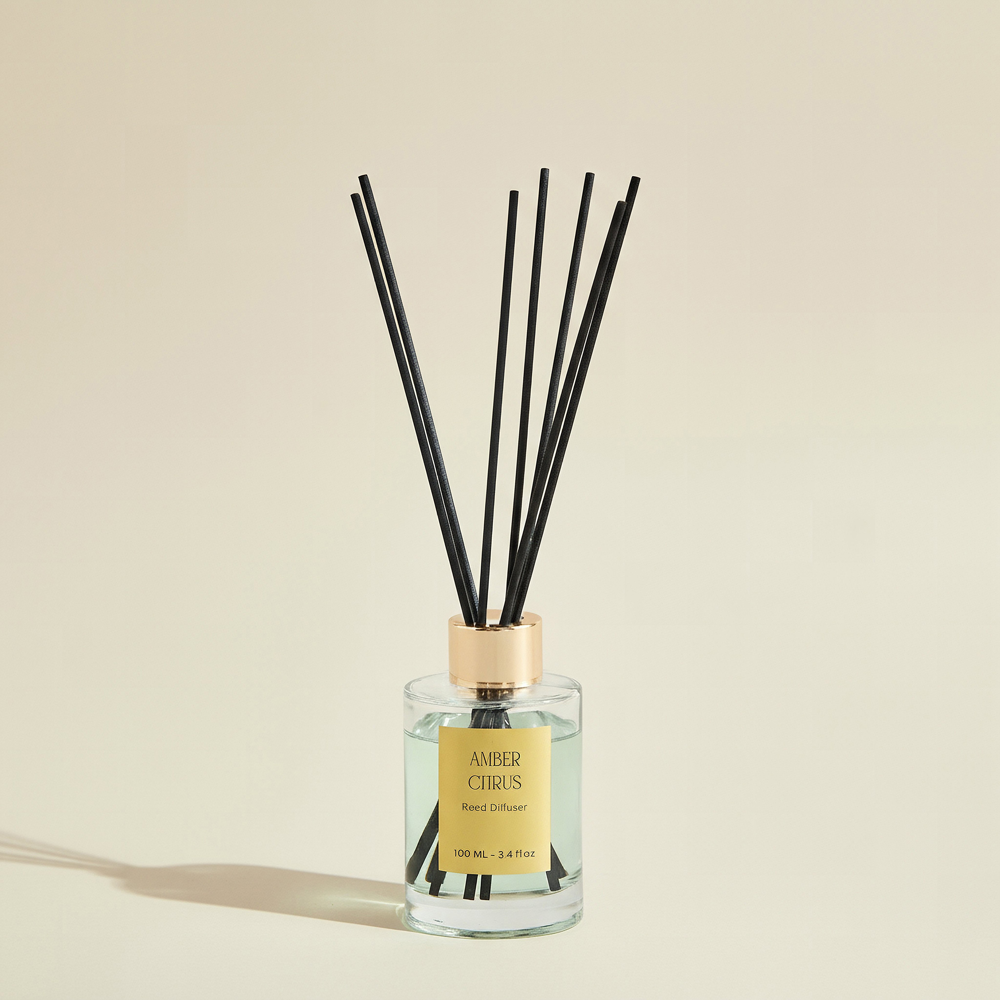 Evode Amber Citrus Reed Diffuser - 100 ml-hbxhomeware-hbxdecorandfurnishings-image-1