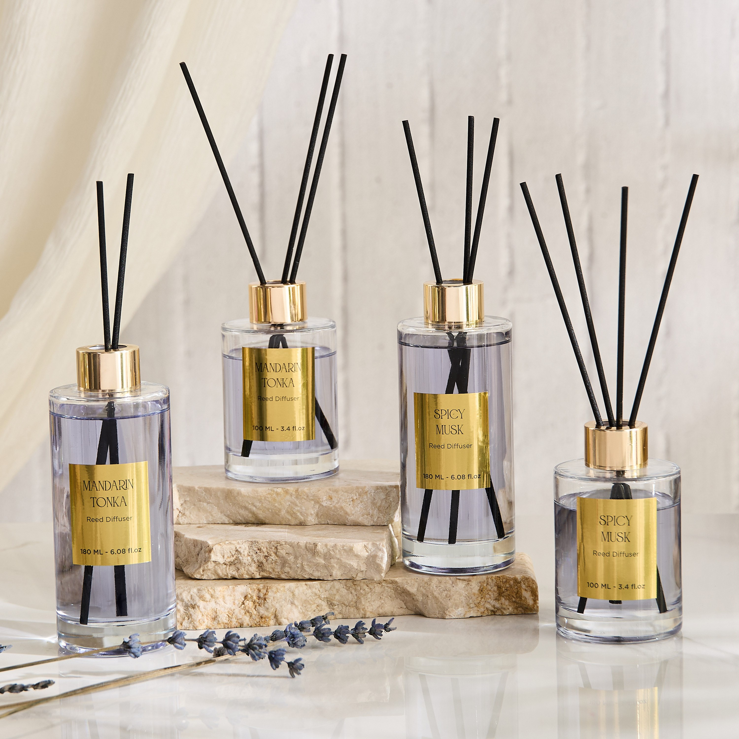 موزع عطور عيدان خشبية برائحة المسك والتوابل الحارة من إيفود - 100 مل-hbxhomeware-hbxdecorandfurnishings-image-7