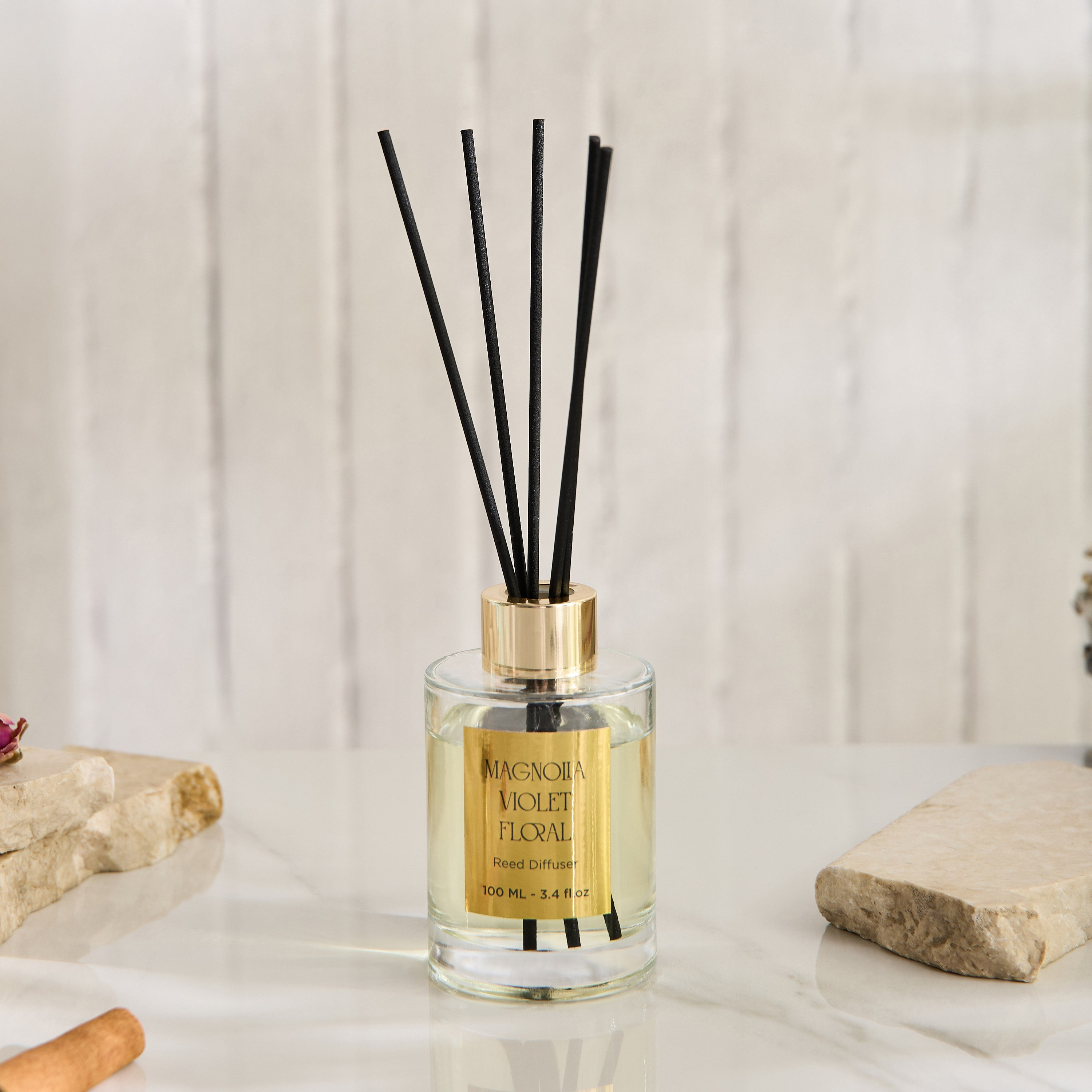 Evode Magnolia Violet Floral Reed Diffuser - 100 ml-hbxhomeware-hbxdecorandfurnishings-image-5