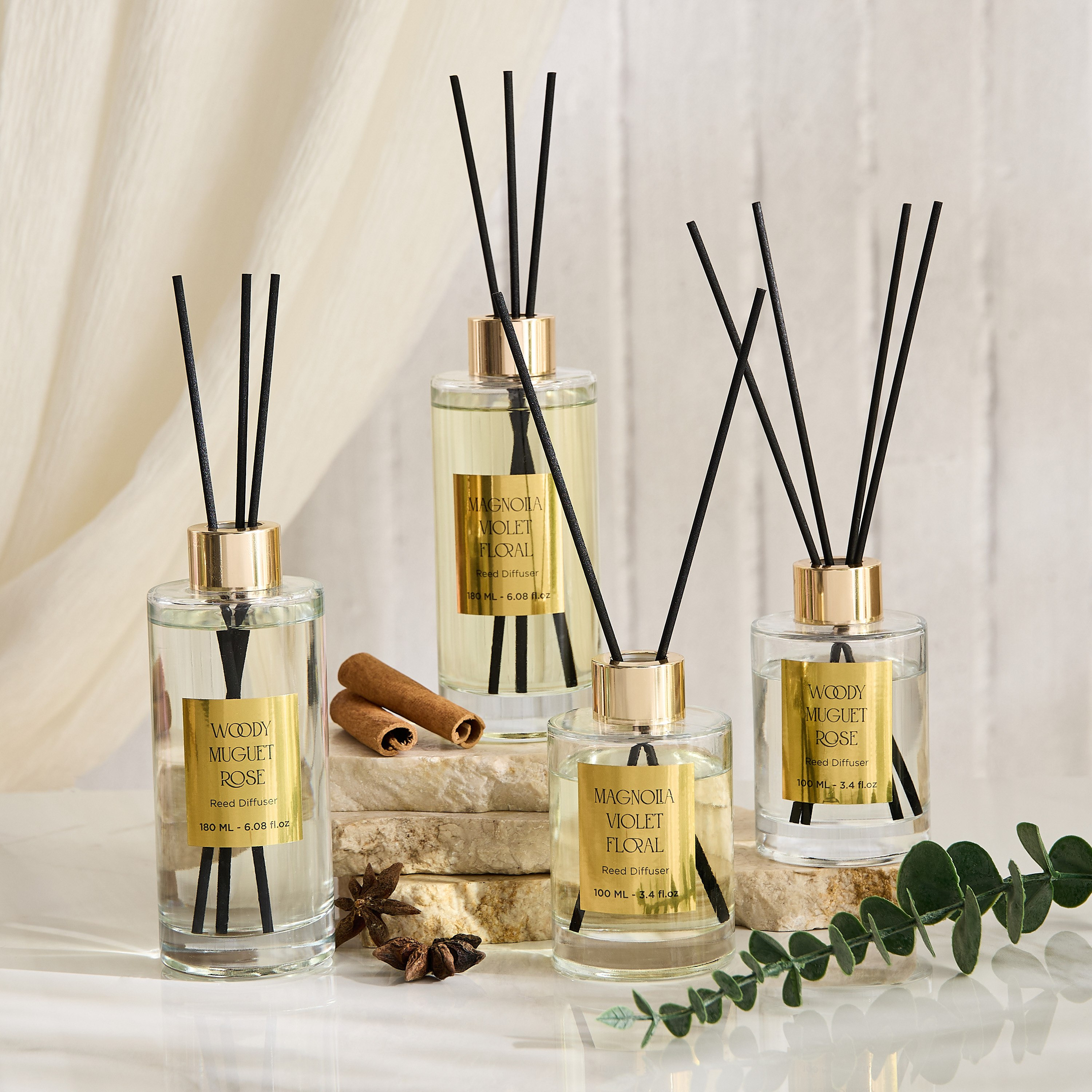 Evode Magnolia Violet Floral Reed Diffuser - 100 ml-hbxhomeware-hbxdecorandfurnishings-image-7