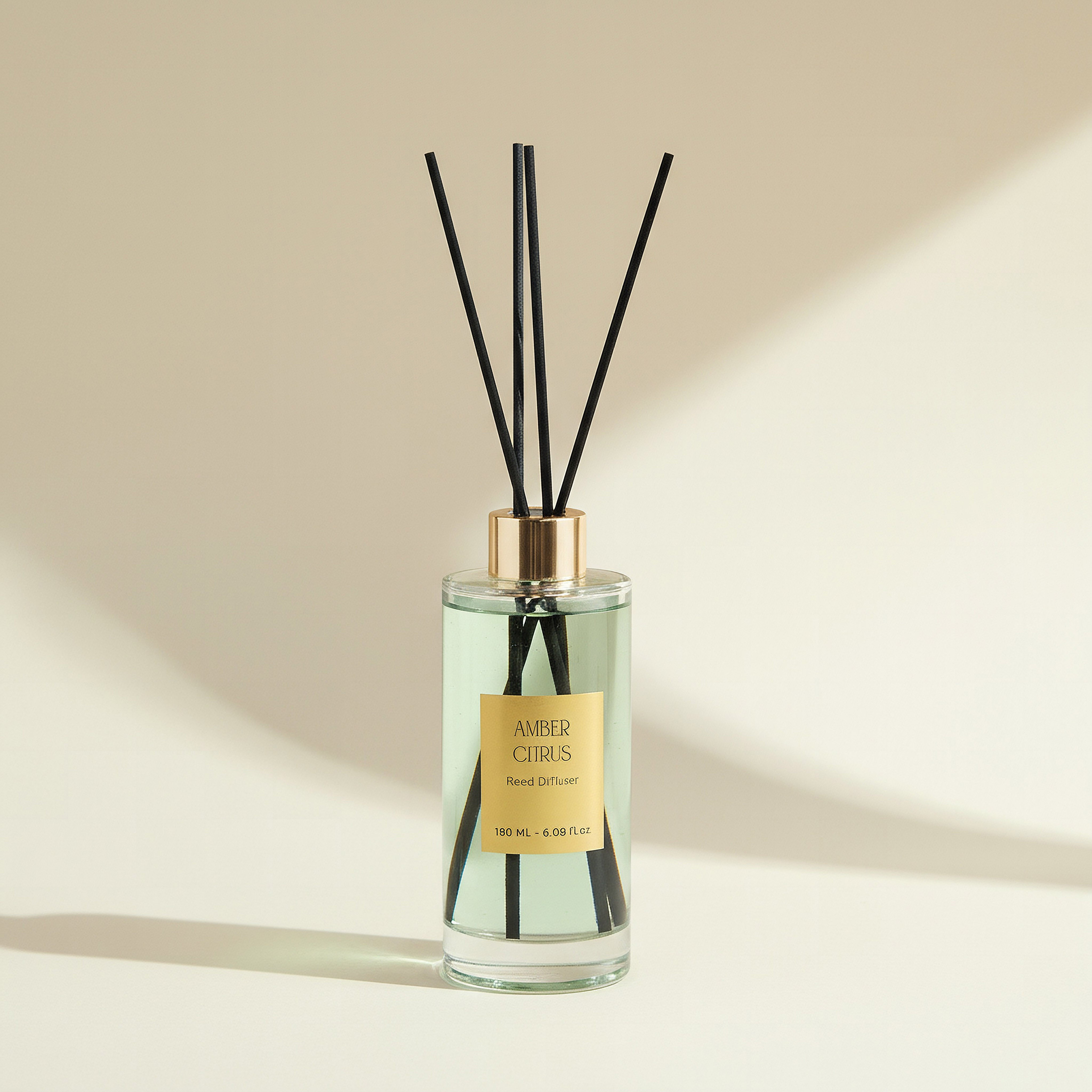 Evode  Amber Citrus Reed Diffuser - 180 ml-hbxhomeware-hbxdecorandfurnishings-image-1