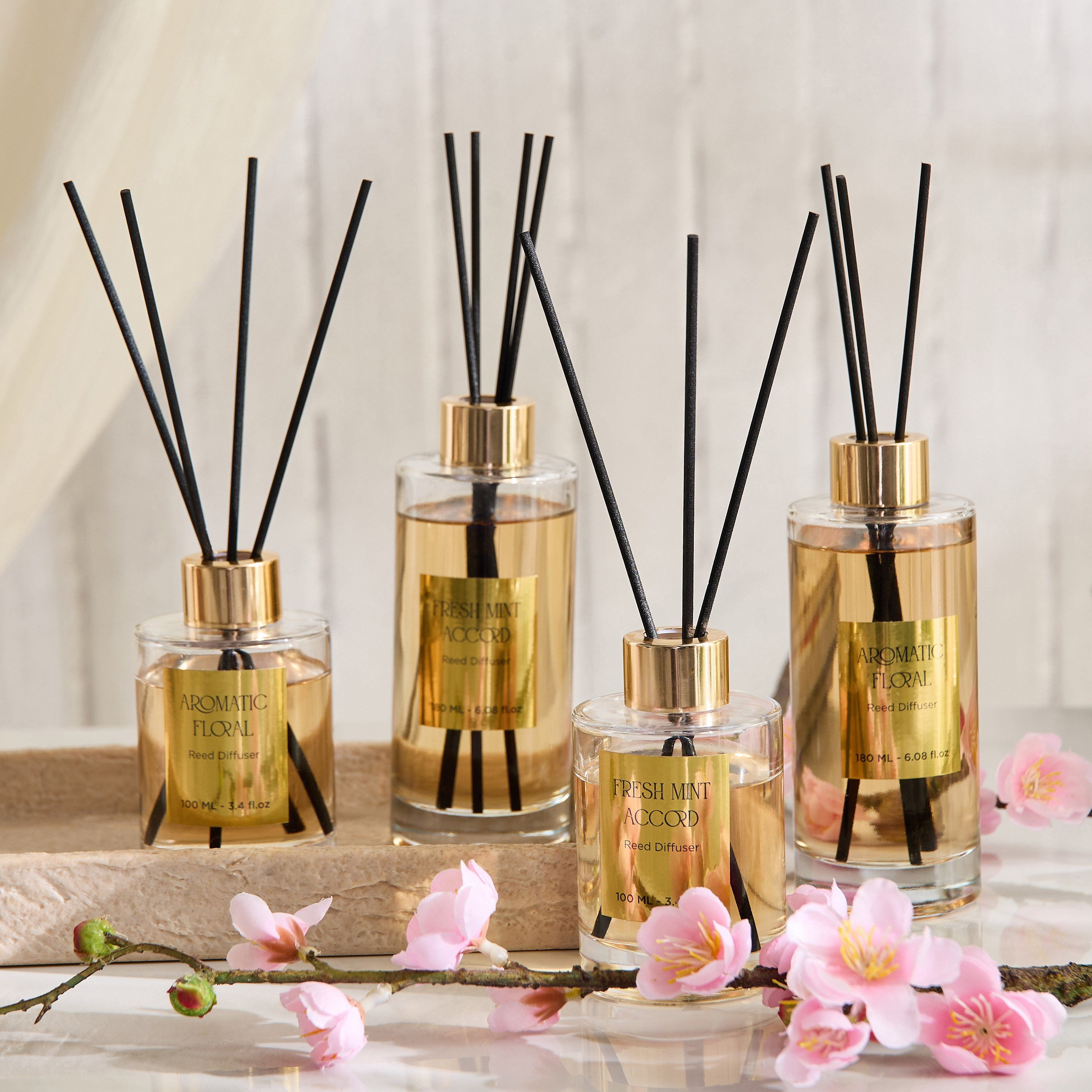 موزع عطور عيدان خشبية برائحة زهرية من إيفود - 180 مل-hbxhomeware-hbxdecorandfurnishings-image-7