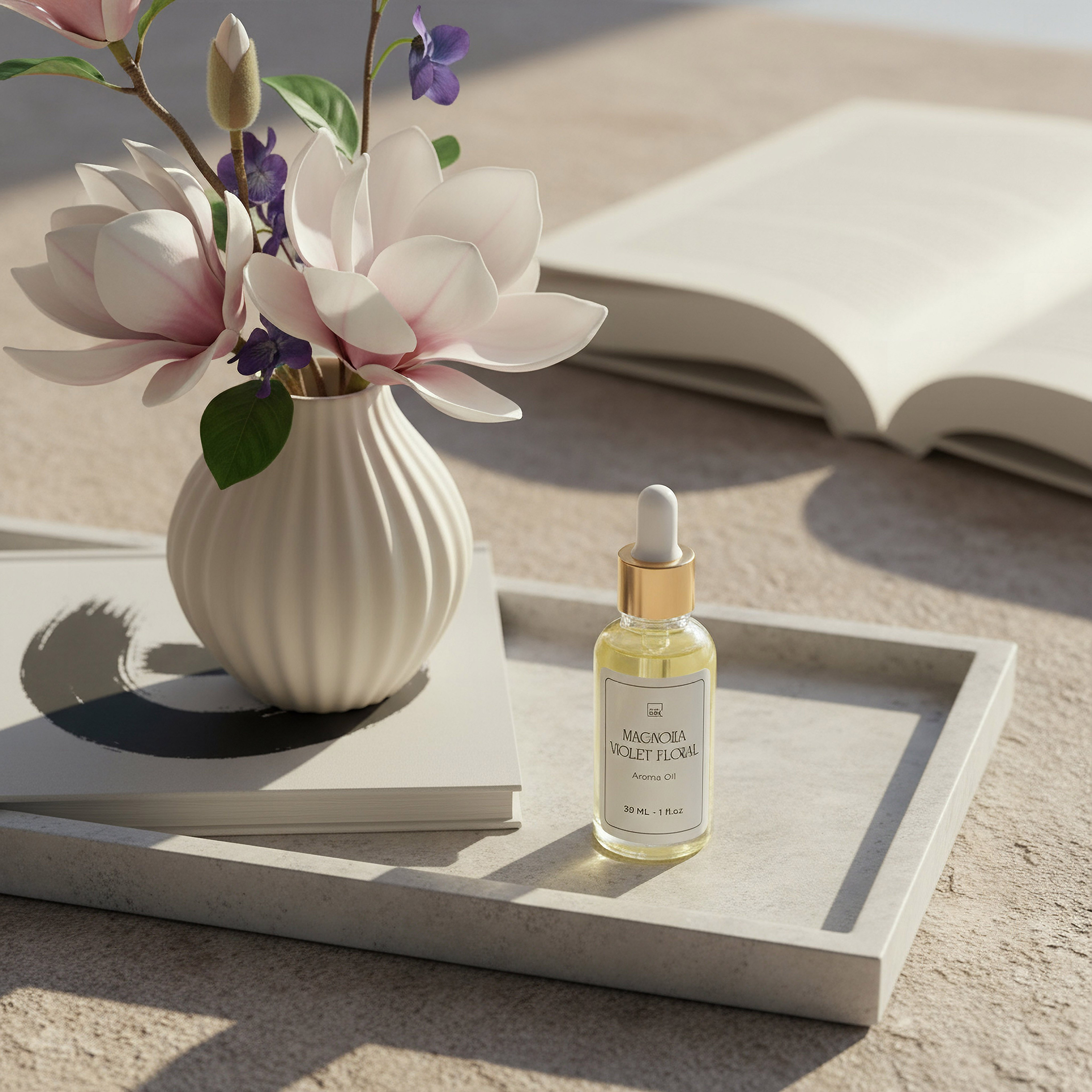 Evode Magnolia Violet Floral Aroma Oil - 30 ml-hbxhomeware-hbxdecorandfurnishings-image-3