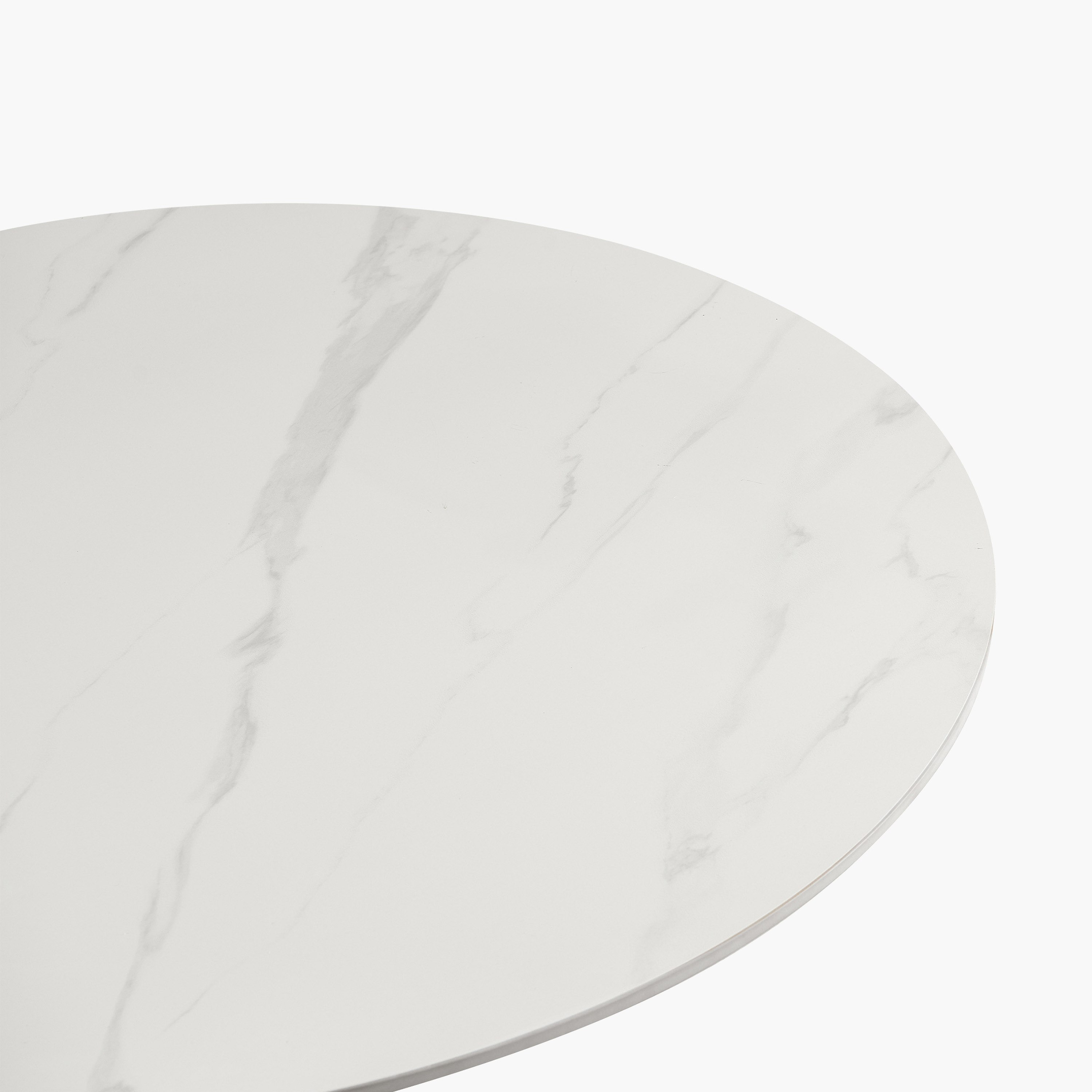 طقم طاولة سفرة مستديرة من الحجر الملبد لـ 4 مقاعد من ويلويك-hbxfurniture-diningtablesandsets-diningtables-fourseater-image-6