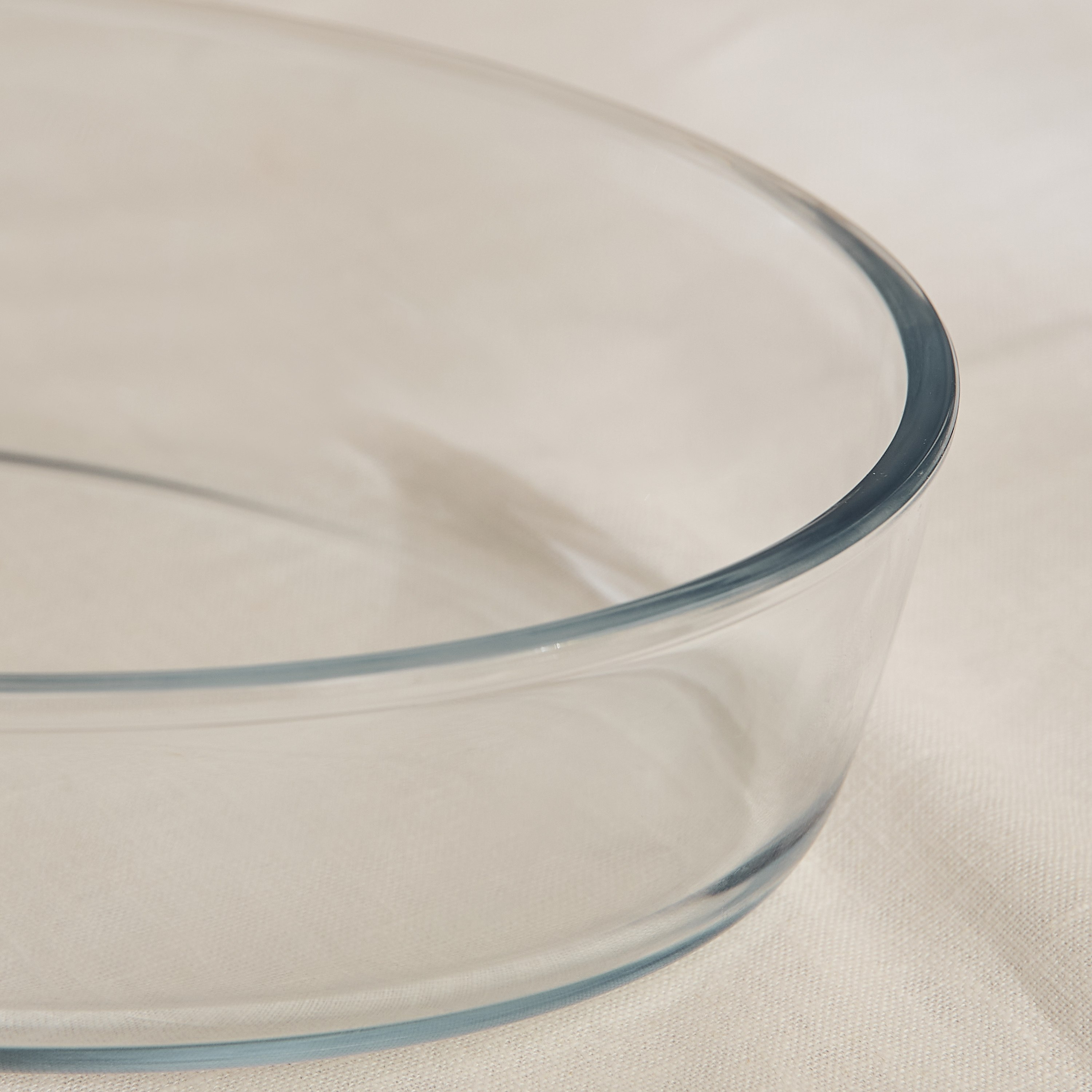 BakeOlogy Oval Borosilicate Glass Bakeware - 1.6 L-hbxkitchen-bakeware-image-3
