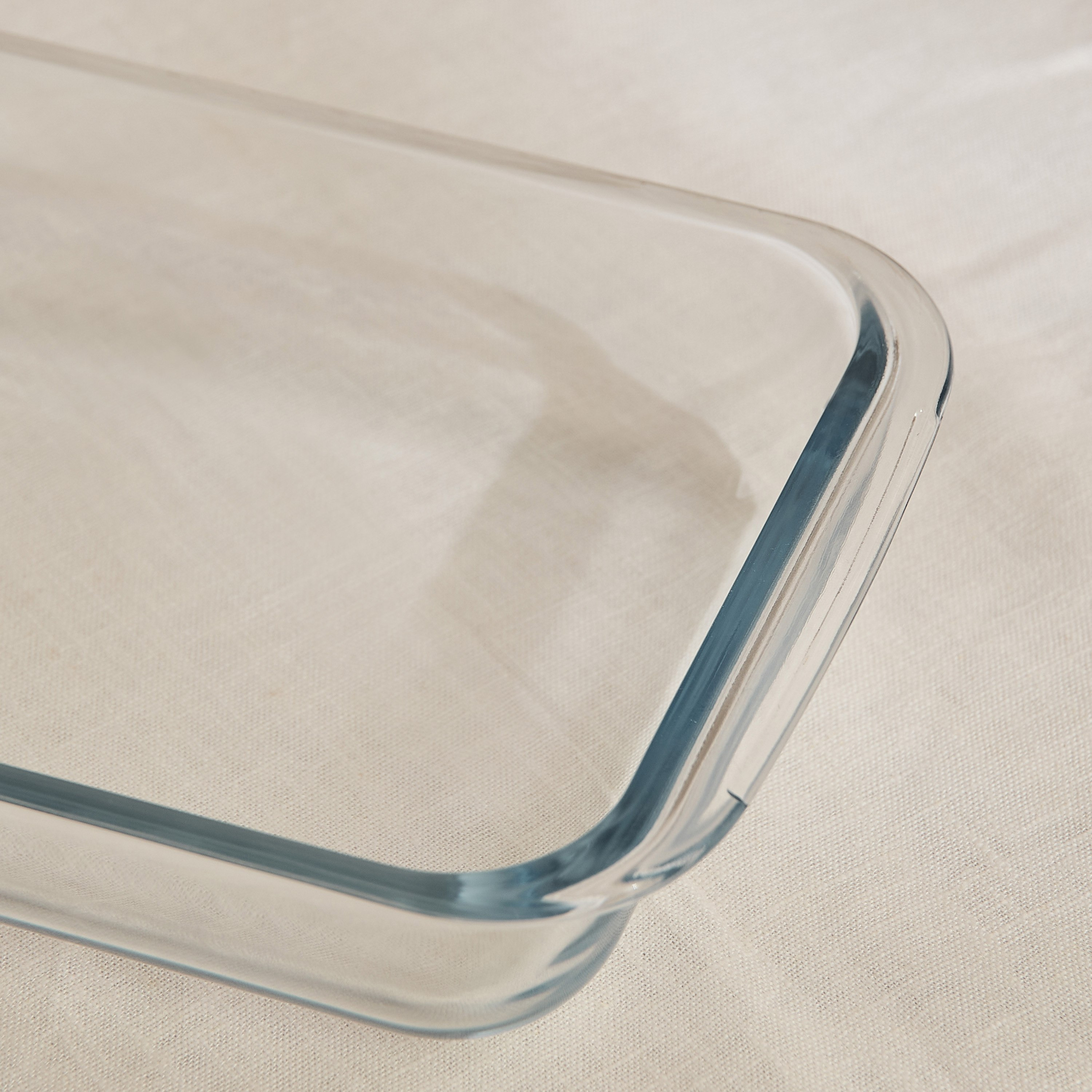 BakeOlogy Rectangular Borosilicate Glass Bakeware - 1 L-hbxkitchen-bakeware-image-3