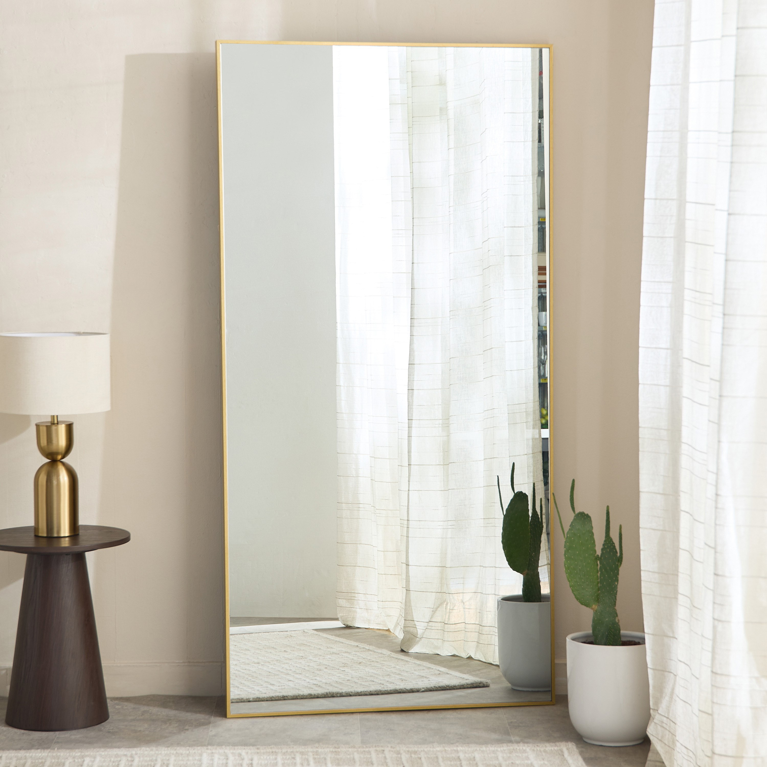 مرآة كبيرة جدًا متكئة على الحائط من سانا بروس - 92x182 سم-hbxhomeware-hbxdecorandfurnishings-image-2