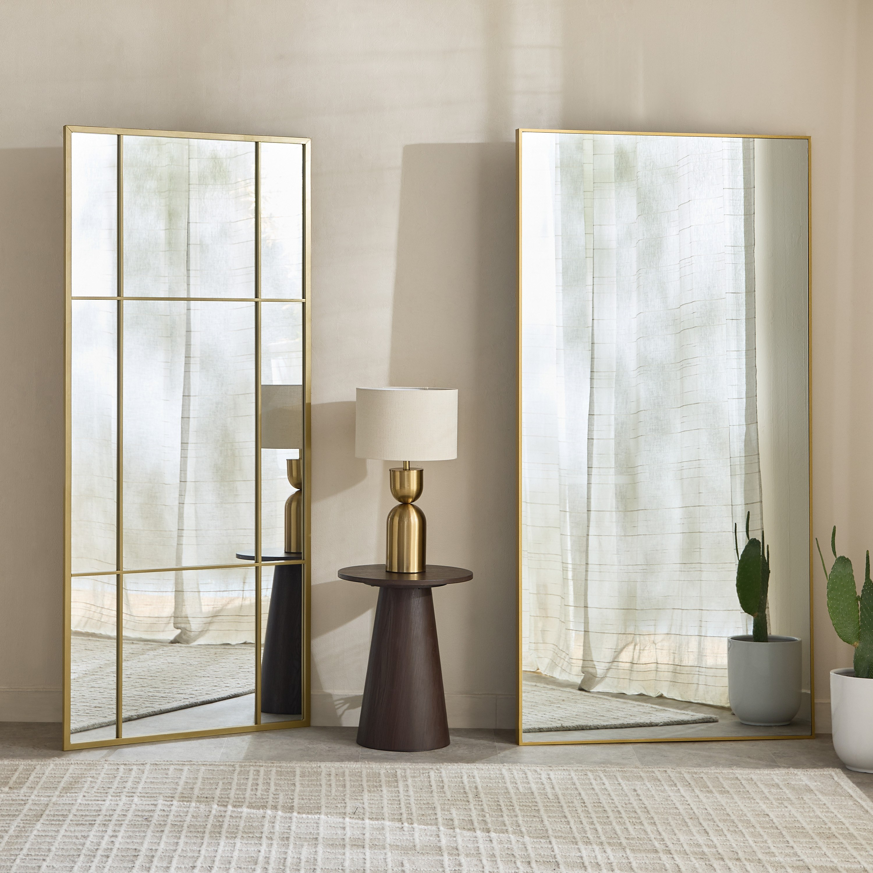 مرآة معدنية كبيرة جدًا متكئة على الحائط من سانا بروس - 80x180 سم-hbxhomeware-hbxdecorandfurnishings-image-4