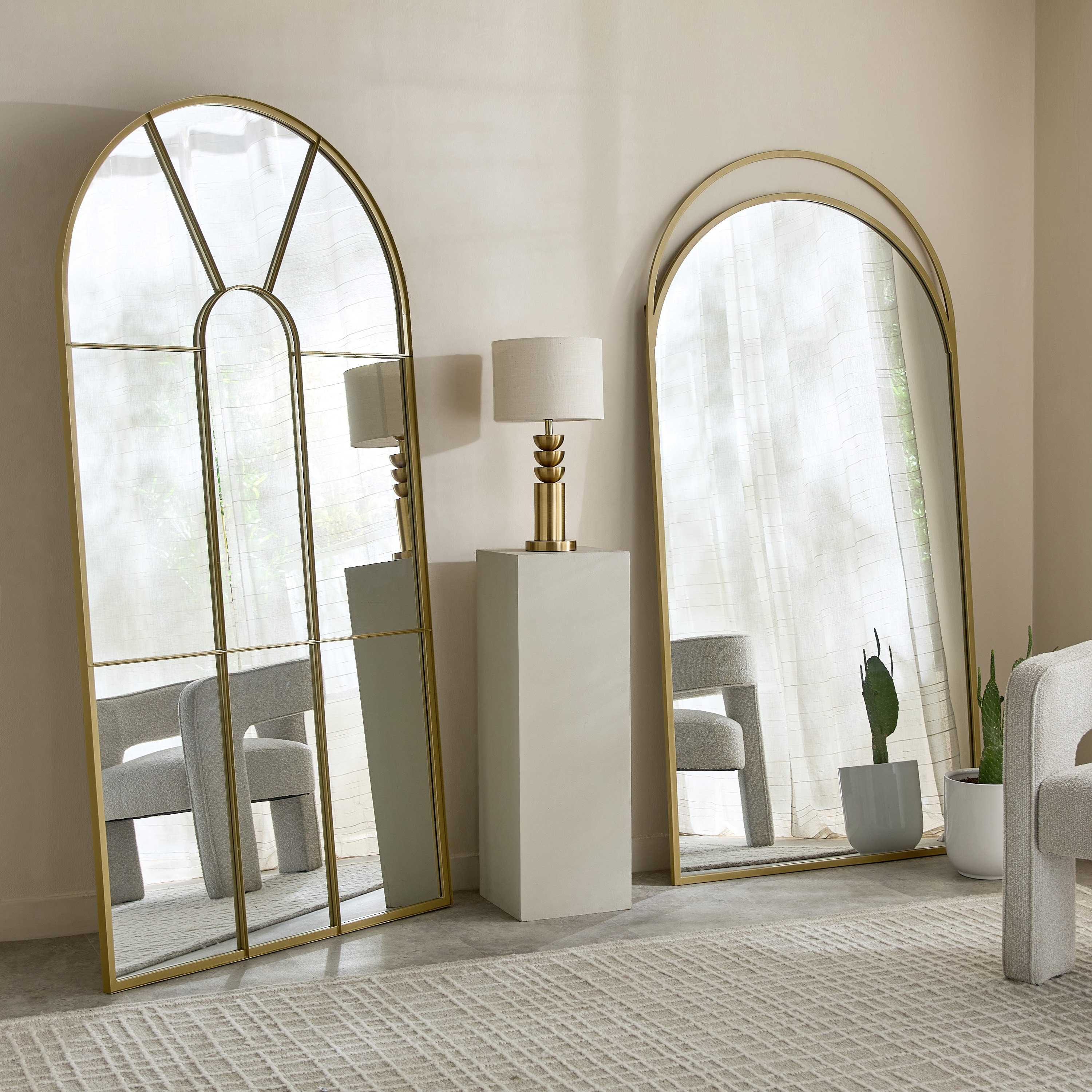 Sana-Bruce Metal Extra Large Leaner Mirror - 100x200 cm-PROMO_HB_AE_B1G1_250925-image-4