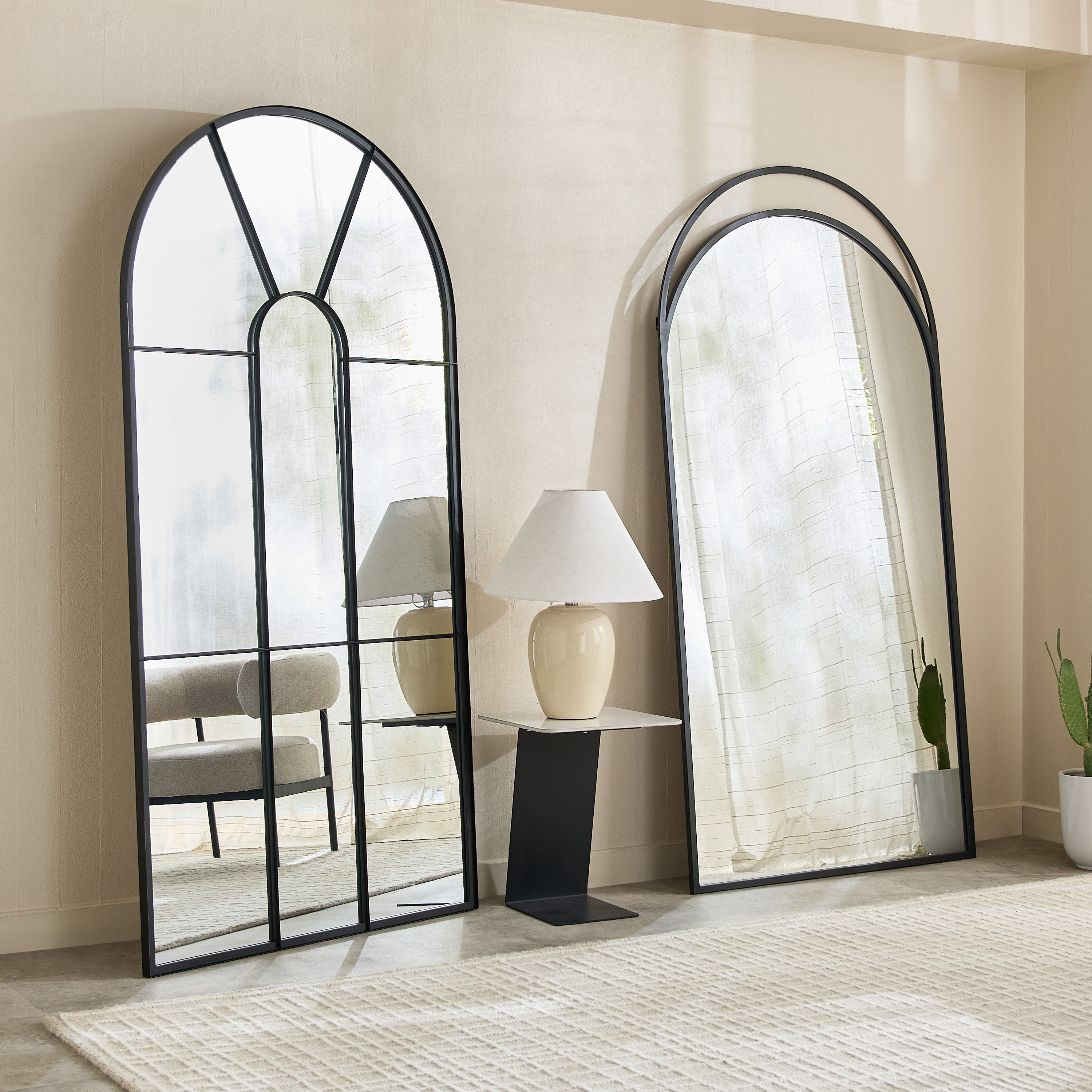 Sana Bruce Metal Extra Large Leaner Mirror - 96x196 cm and 100x200 cm-hbxhomeware-hbxdecorandfurnishings-image-5