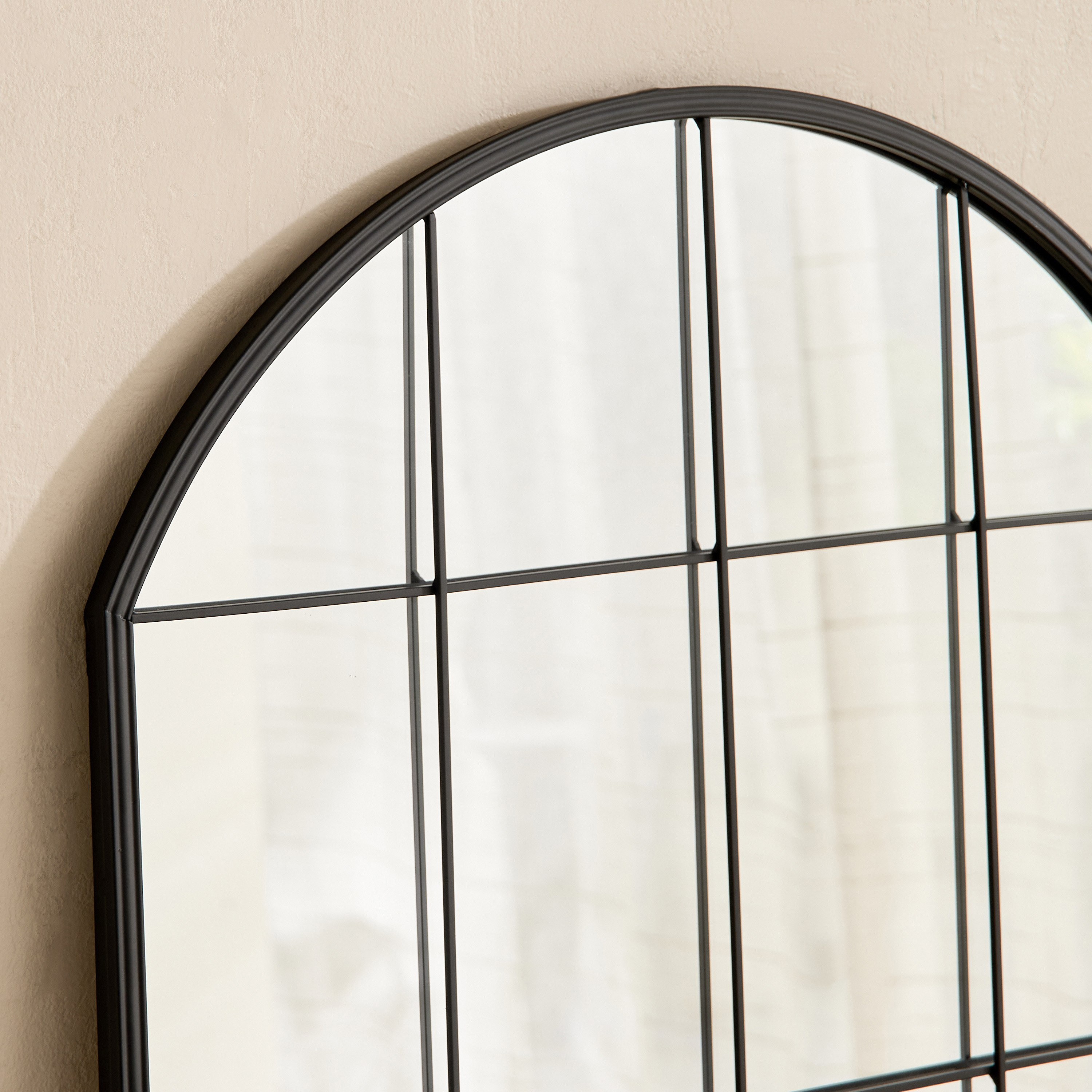 Sana-Bruce Metal Windowpane Wall Mirror - 60x90 cm-PROMO_HB_AE_B1G1_250925-image-3