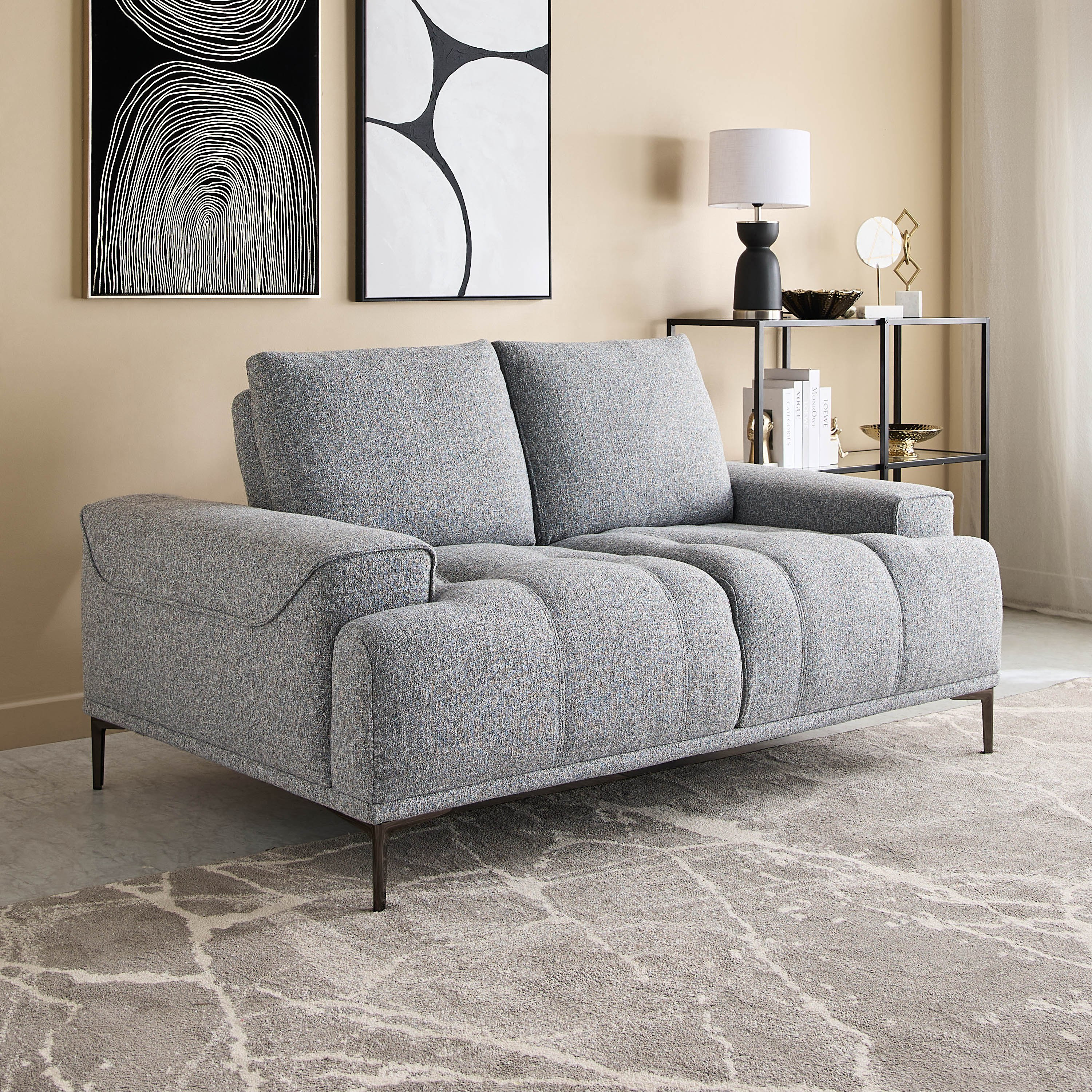 كنبة قماش مقعدين من لورانت-hbxlivingroom-sofasandarmchairs-sofas-image-1