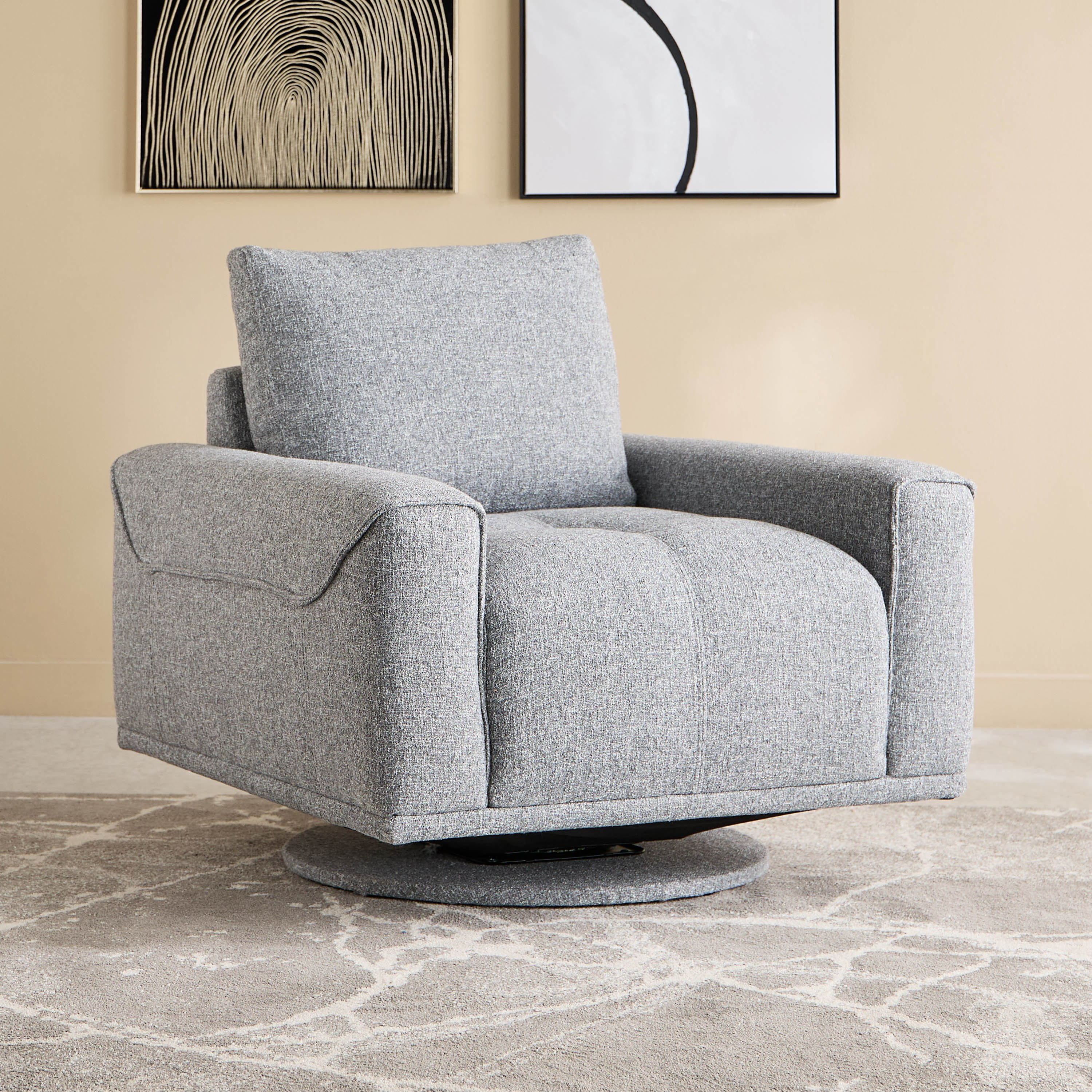 Laurent Fabric Armchair Sofa-hbxlivingroom-sofasandarmchairs-sofas-image-1