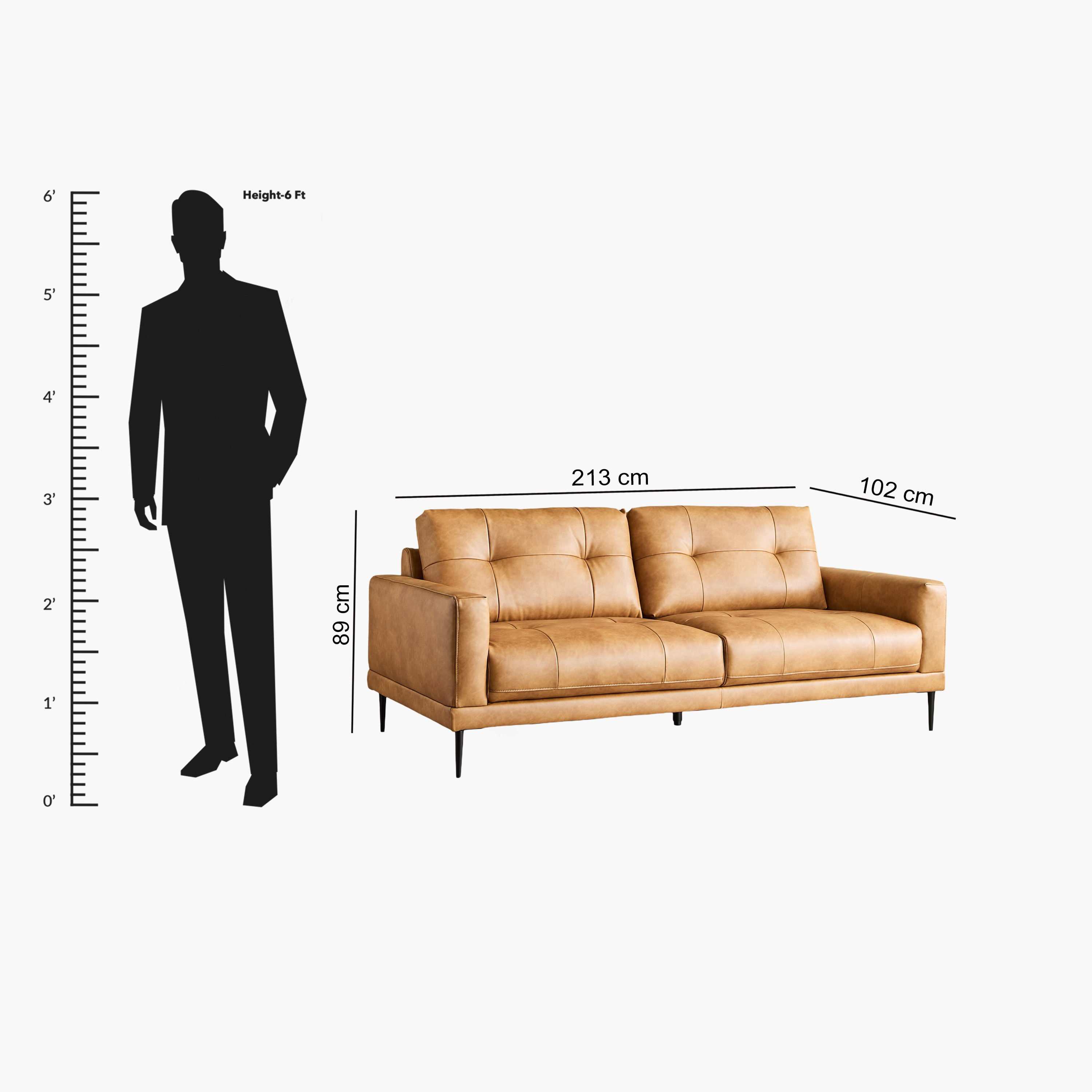 Parker 3-Seater Leather Air Fabric Sofa-hbxlivingroom-sofasandarmchairs-sofas-image-11