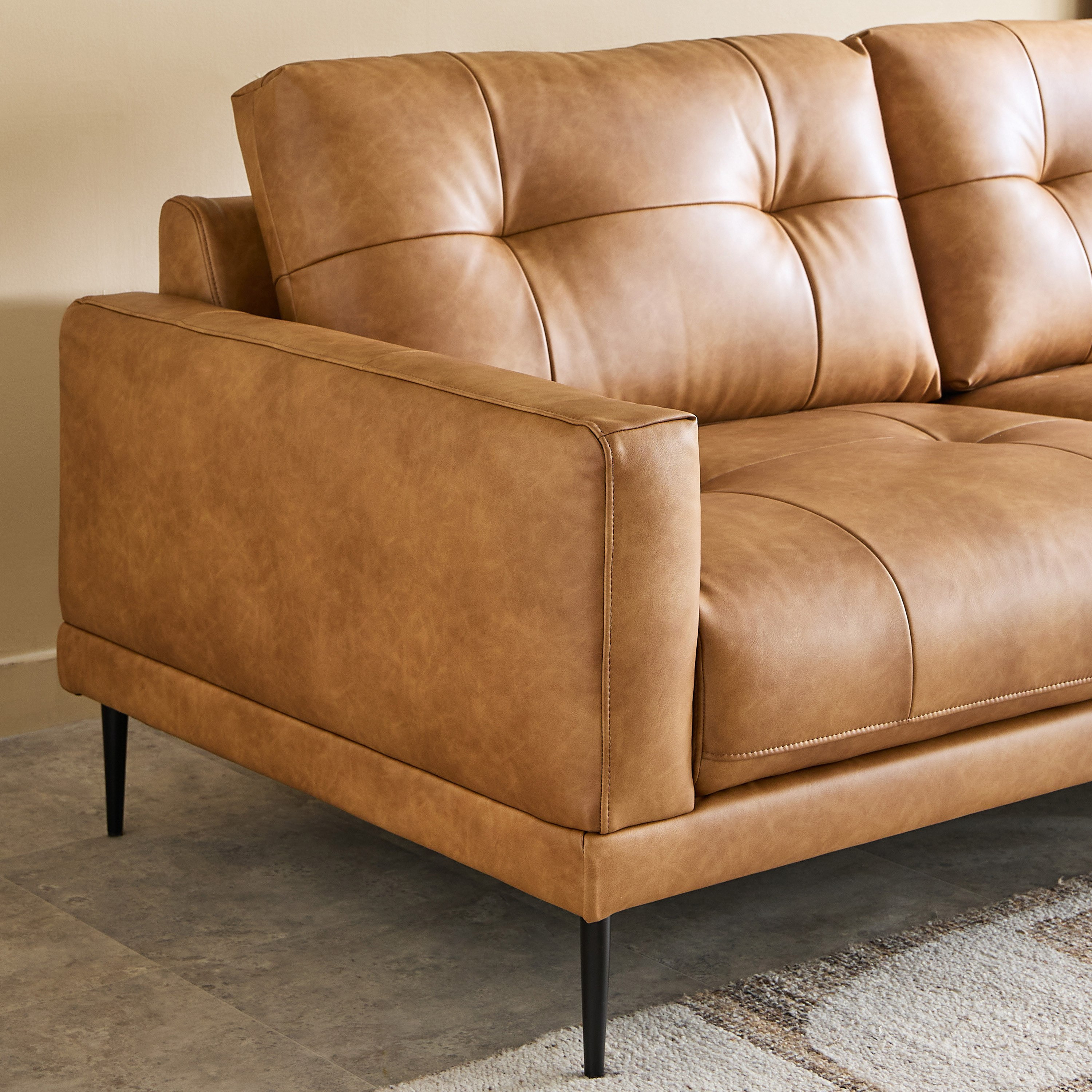 Parker 3-Seater Leather Air Fabric Sofa-hbxlivingroom-sofasandarmchairs-sofas-image-5