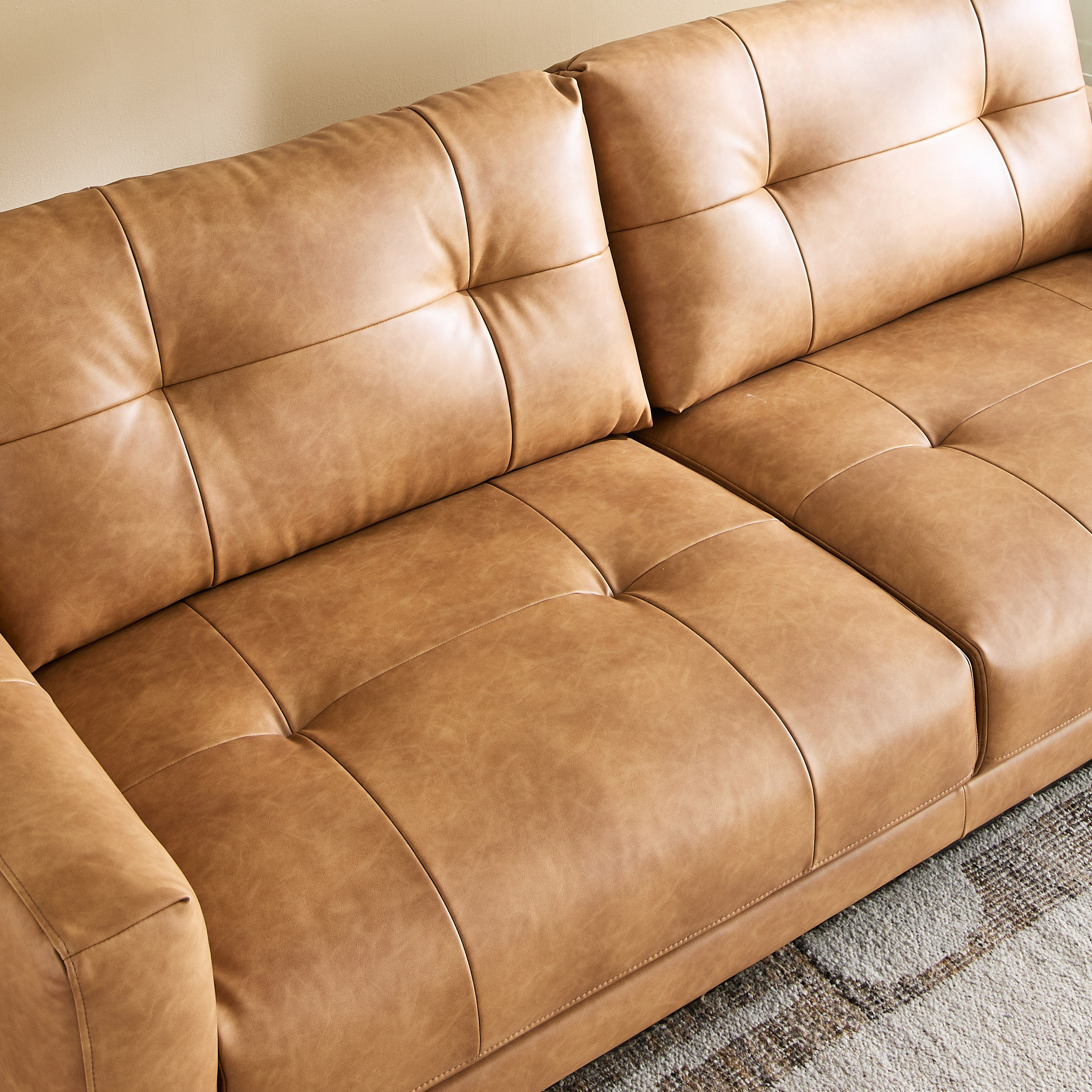 Parker 3-Seater Leather Air Fabric Sofa-hbxlivingroom-sofasandarmchairs-sofas-image-6