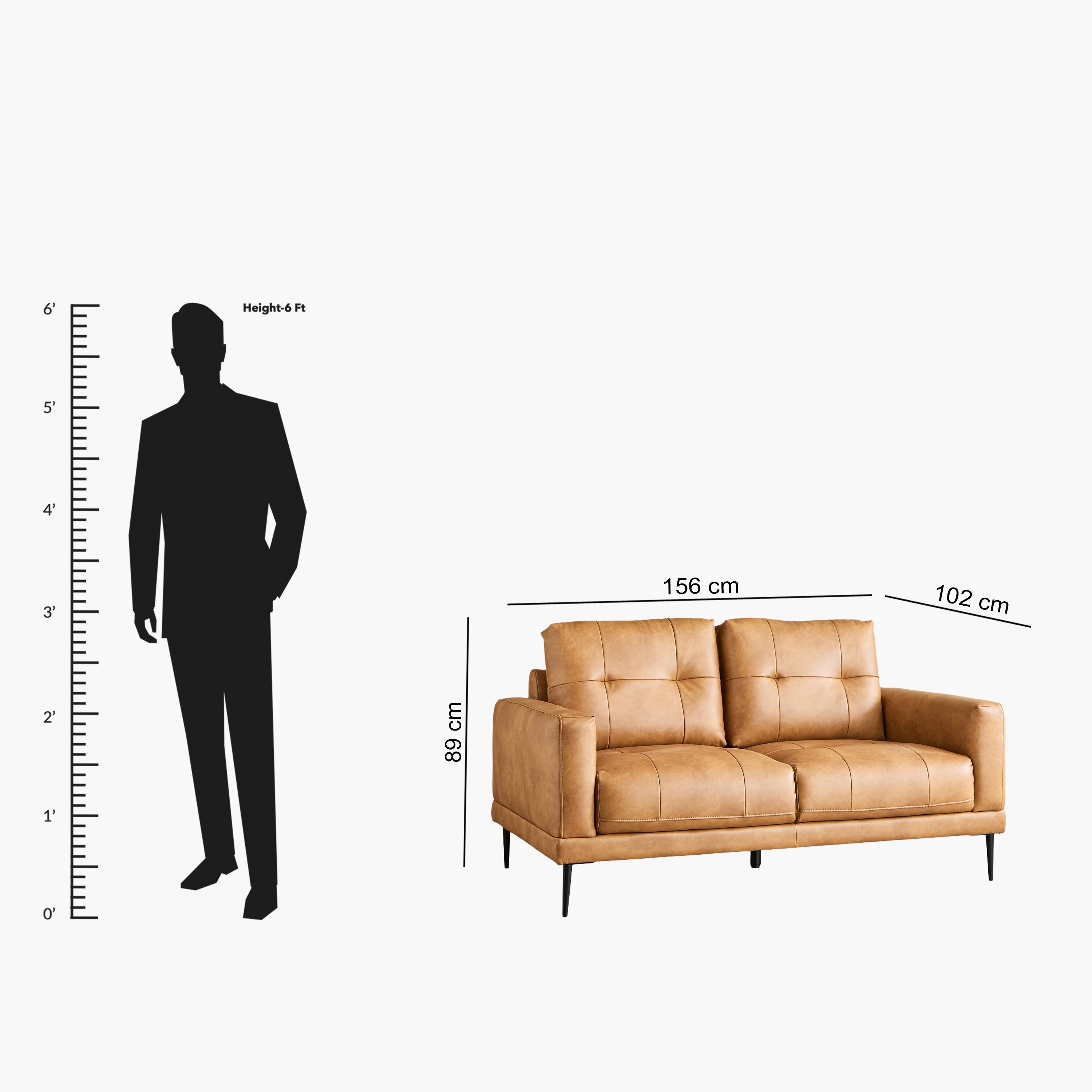 Parker 2-Seater Leather Air Fabric Sofa-hbxlivingroom-sofasandarmchairs-sofas-image-11