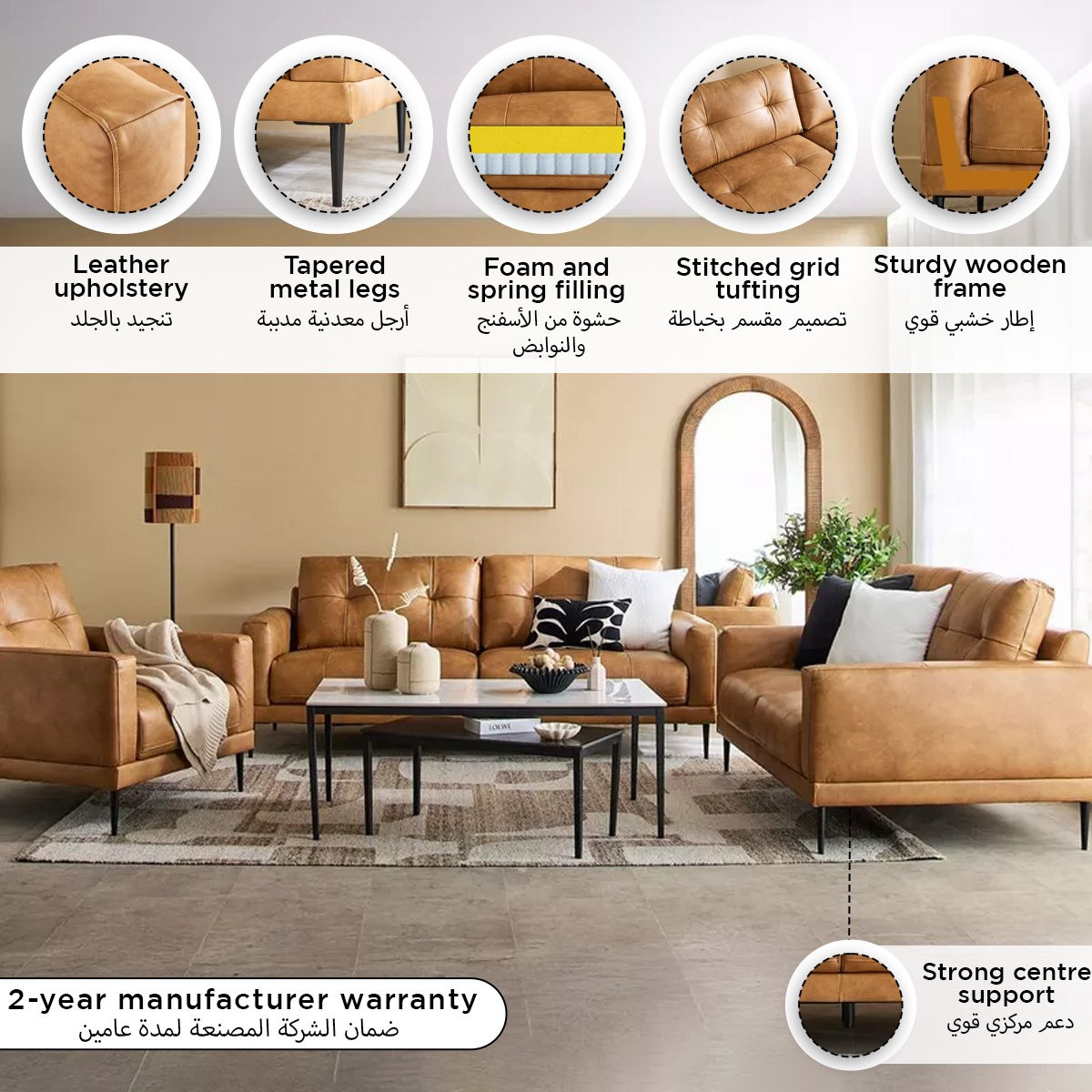 Parker 2-Seater Leather Air Fabric Sofa-hbxlivingroom-sofasandarmchairs-sofas-image-13