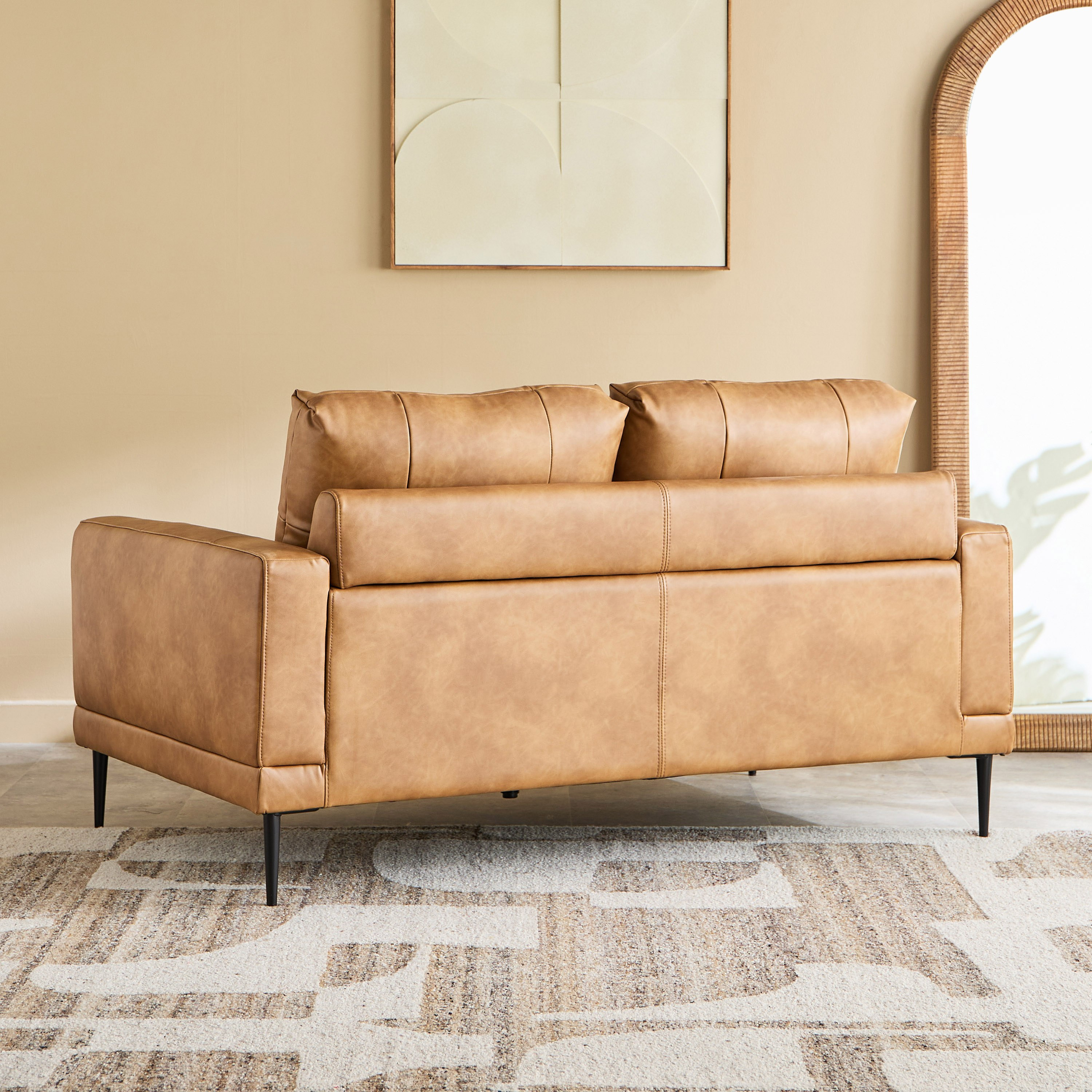 Parker 2-Seater Leather Air Fabric Sofa-hbxlivingroom-sofasandarmchairs-sofas-image-3