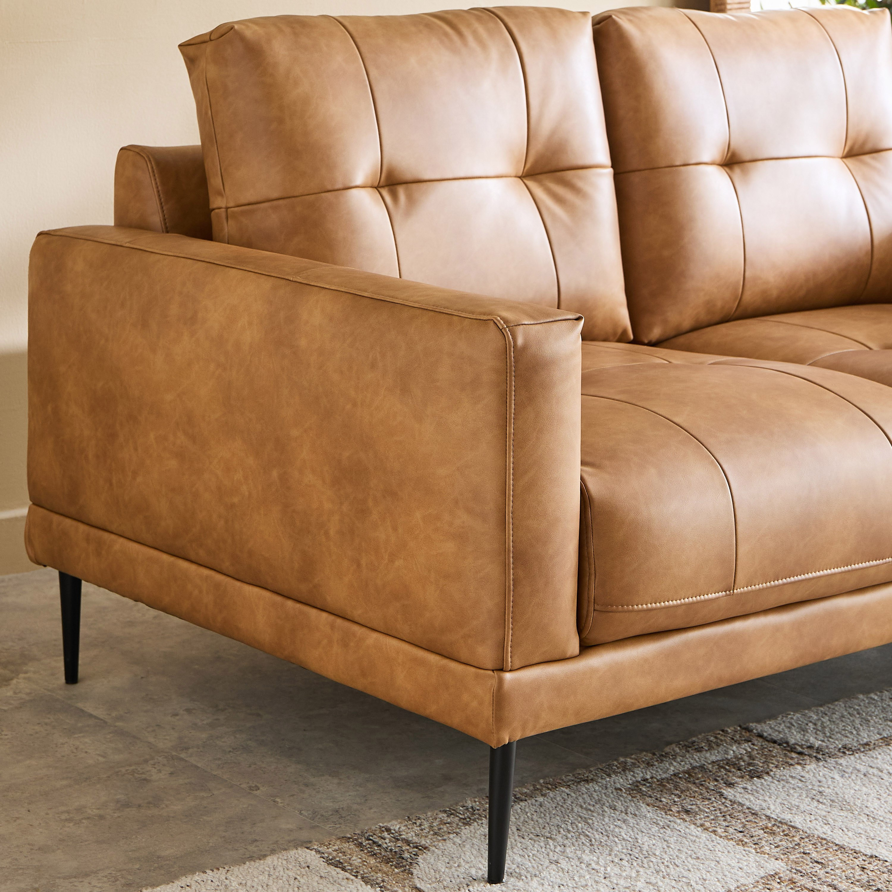 Parker 2-Seater Leather Air Fabric Sofa-hbxlivingroom-sofasandarmchairs-sofas-image-5