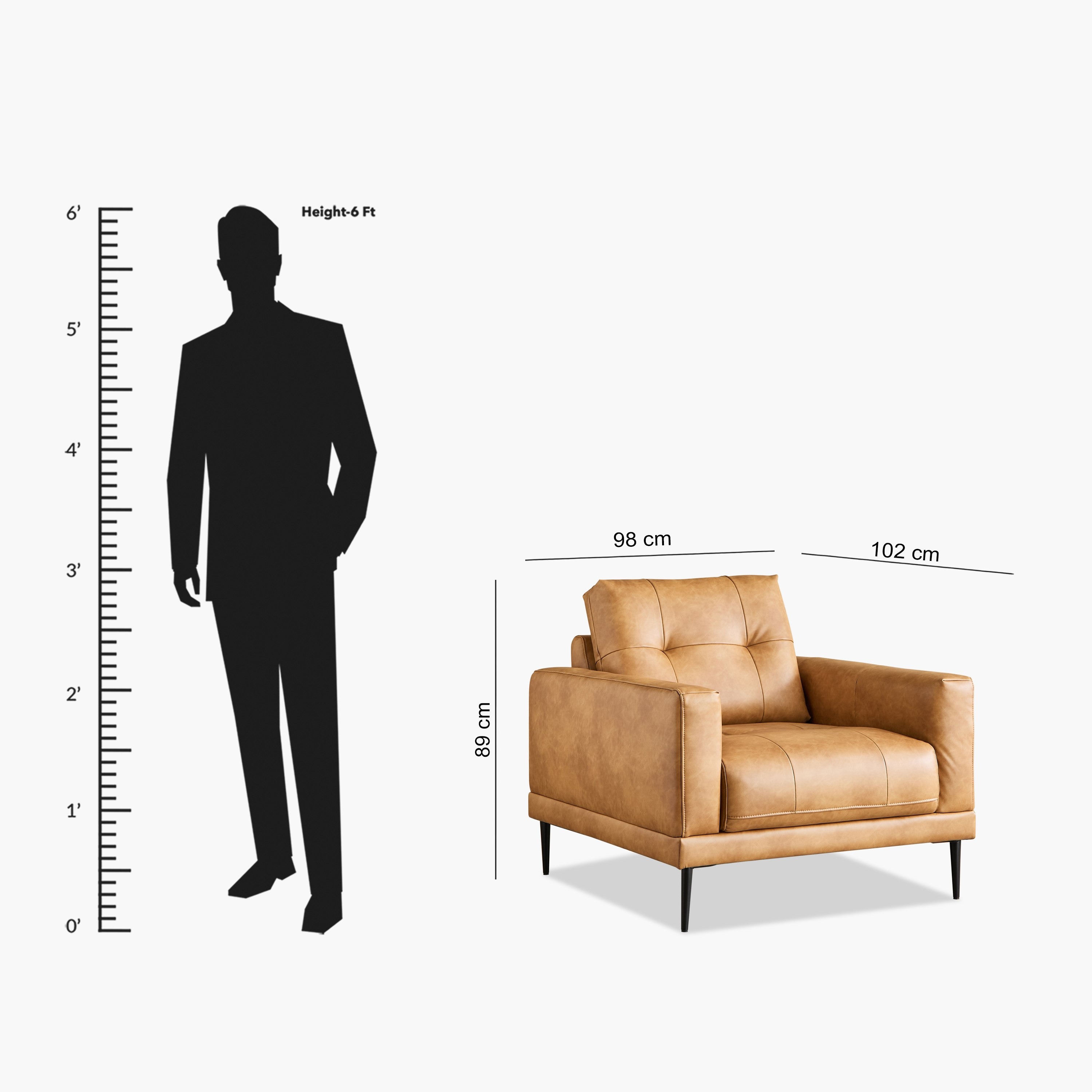 Parker Leather Air Fabric Armchair Sofa-hbxlivingroom-sofasandarmchairs-sofas-image-11