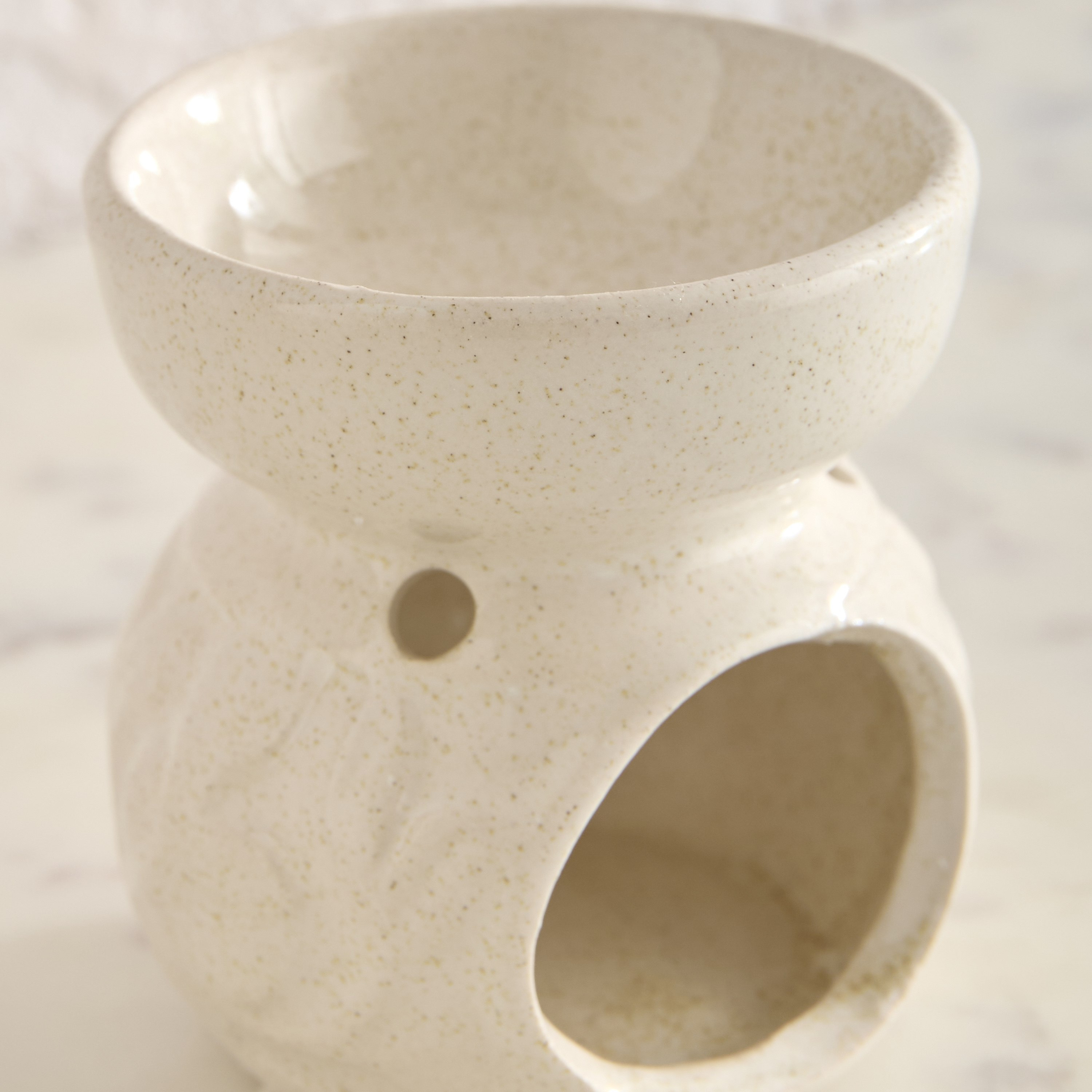 Zest Abiah Ceramic Oil Burner - 6.8x6.8x7.5 cm-hbxhomeware-hbxlivingroom-image-3