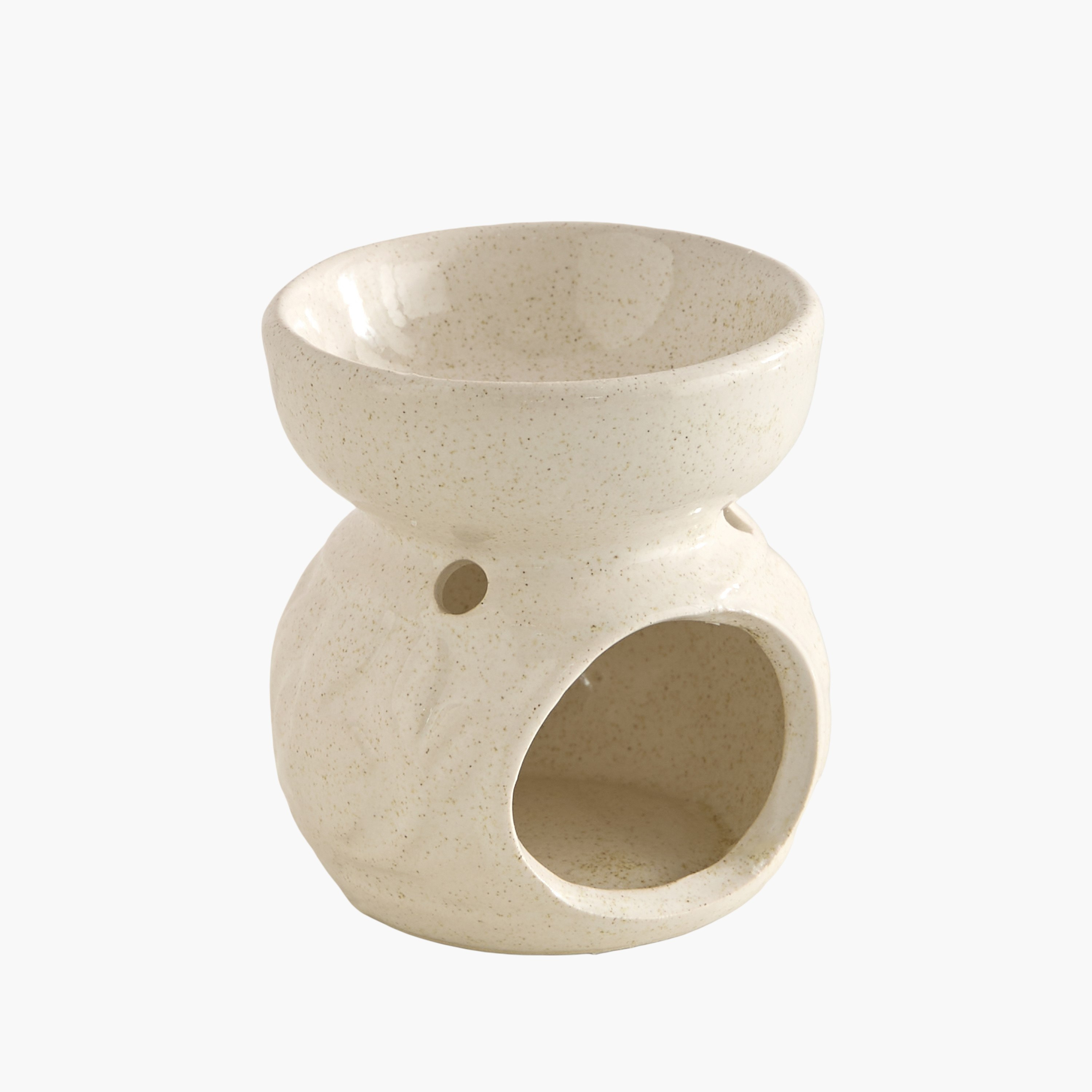 Zest Abiah Ceramic Oil Burner - 6.8x6.8x7.5 cm-hbxhomeware-hbxlivingroom-image-5