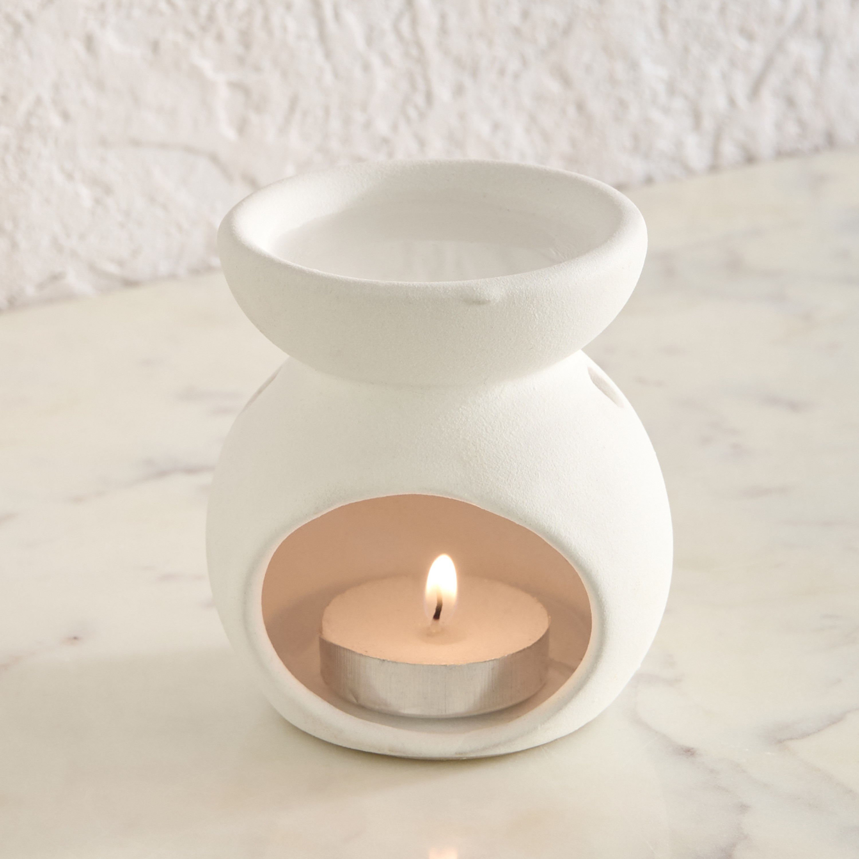 مبخرة زيت سيراميك من زست أبياه - 7×7×8 سم-hbxhomeware-hbxlivingroom-image-1