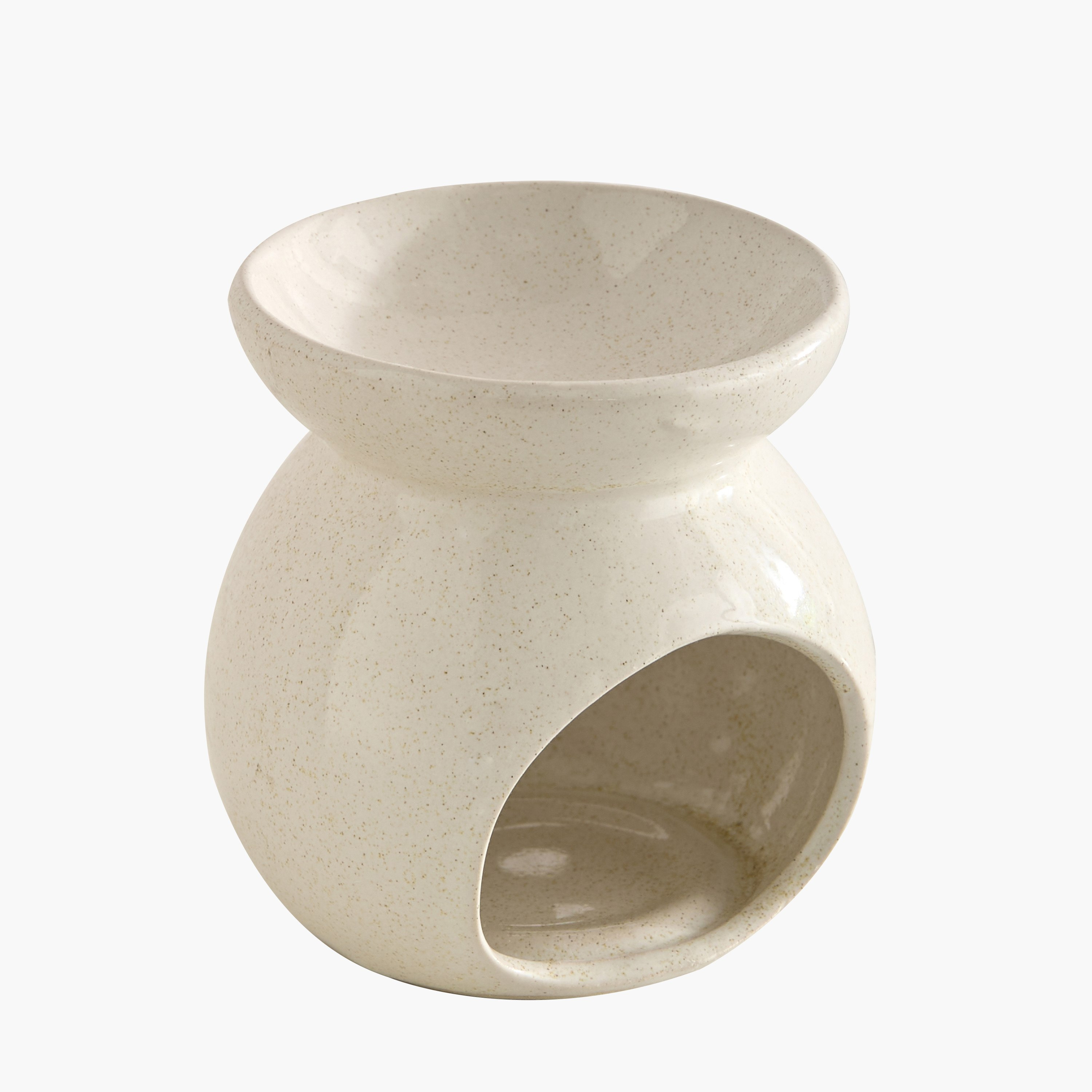 Zest Abiah Ceramic Oil Burner - 8.5x8.5x9.2 cm-hbxhomeware-hbxlivingroom-image-5