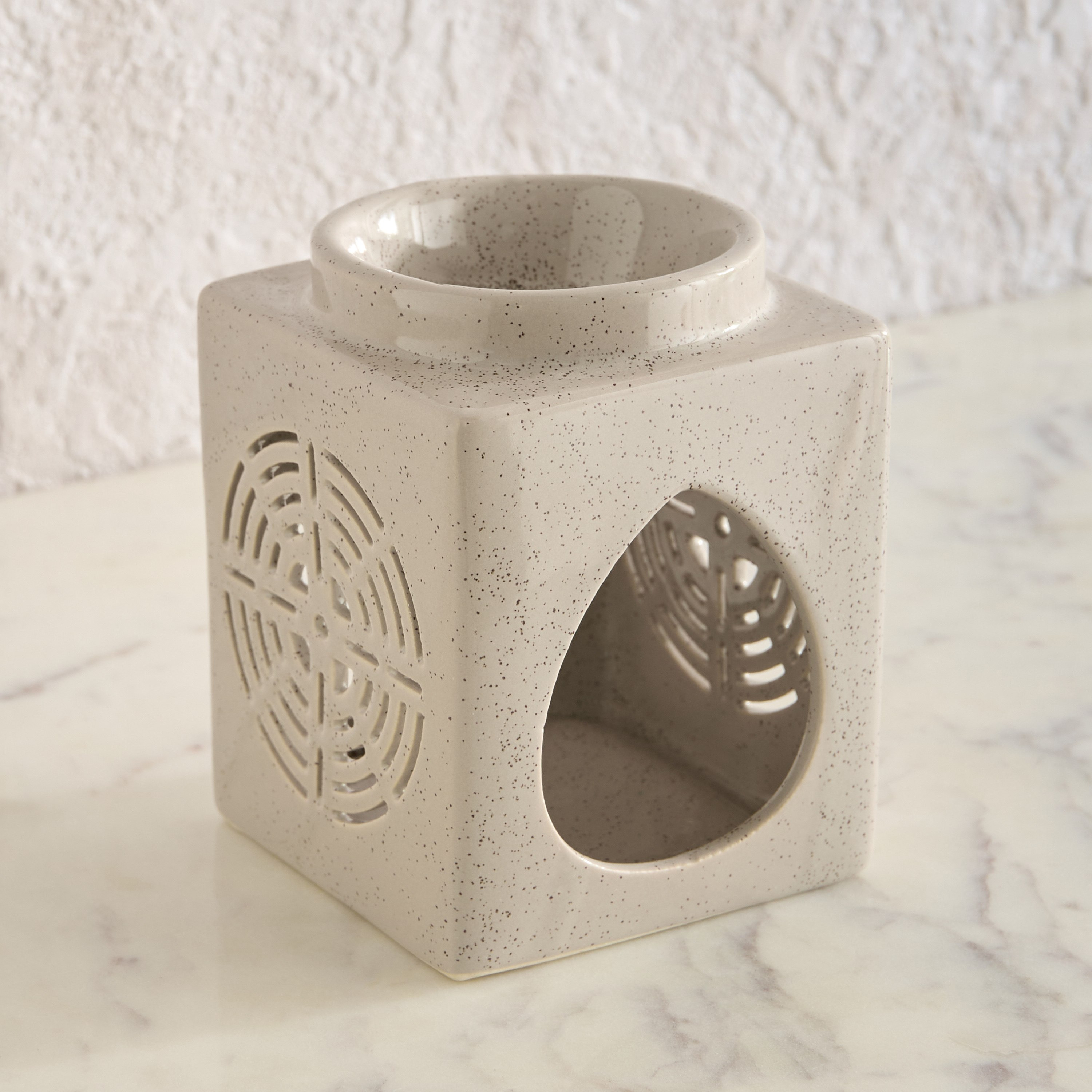 Zest Abiah Ceramic Oil Burner - 8.7x8.7x11.5 cm-PROMO_HB_AE_B1G1_250925-image-2
