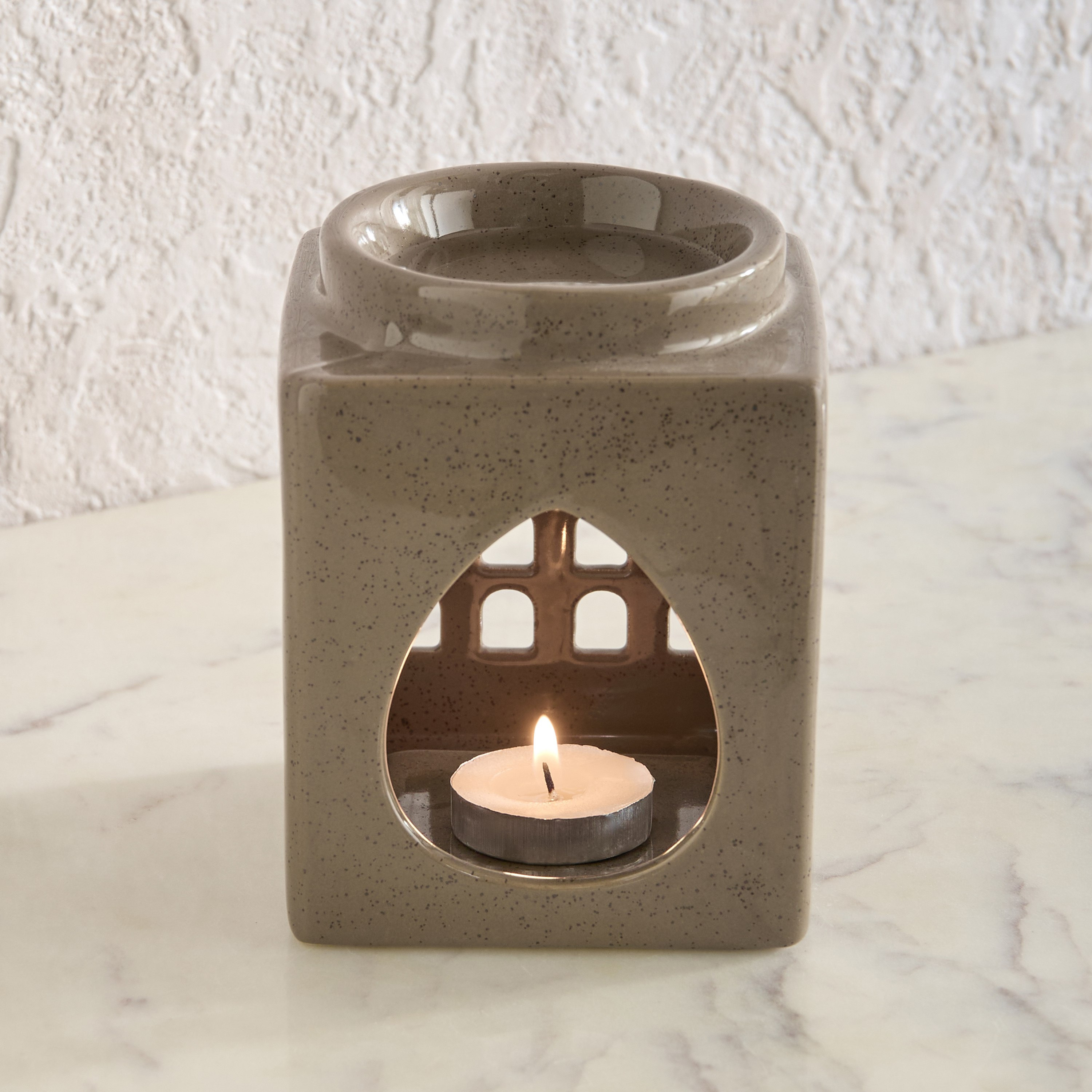 Zest Abiah Ceramic Oil Burner - 8.7x8.7x11.5 cm-PROMO_HB_AE_B1G1_250925-image-1