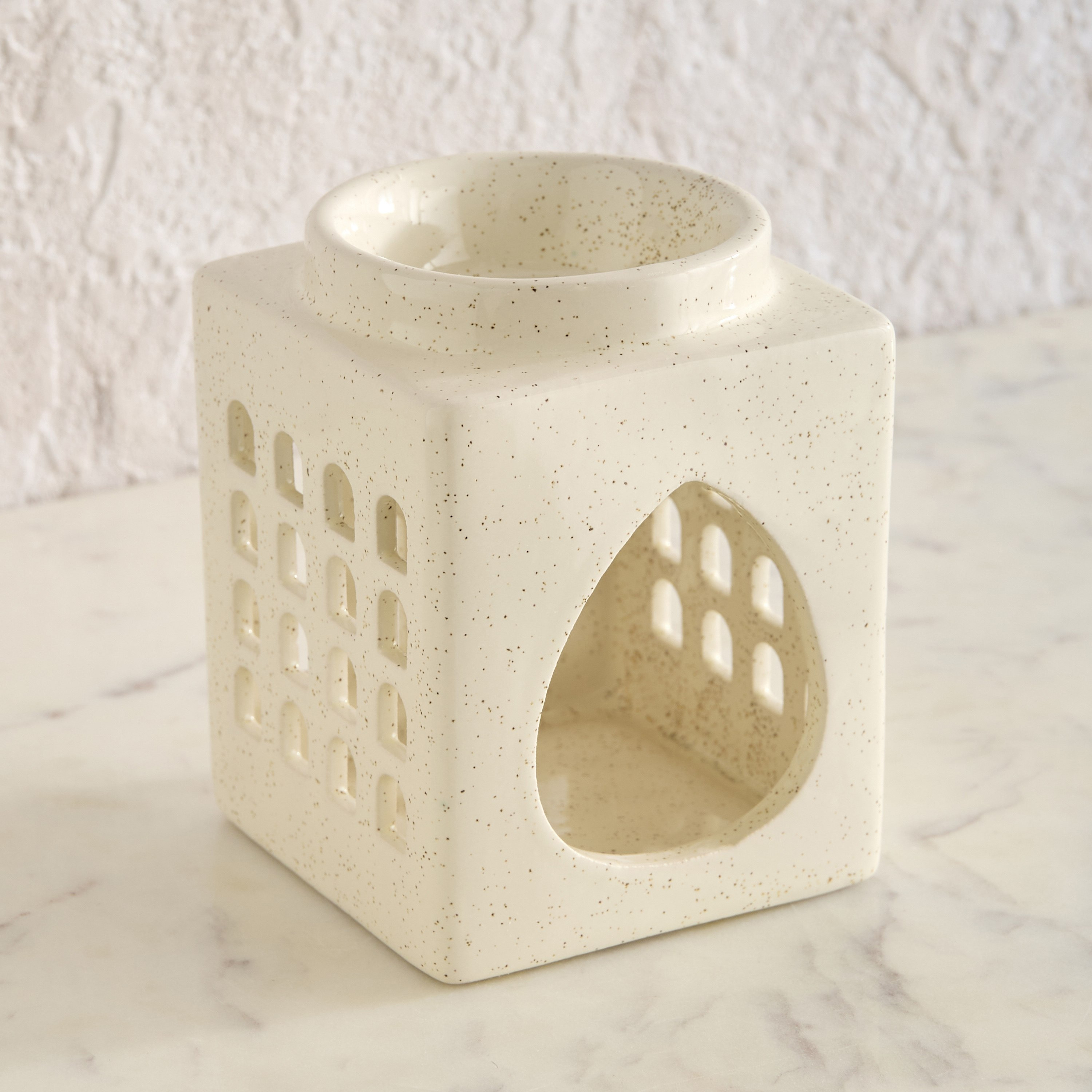 Zest Abiah Ceramic Oil Burner - 8.7x8.7x11.5 cm-hbxhomeware-hbxlivingroom-image-2