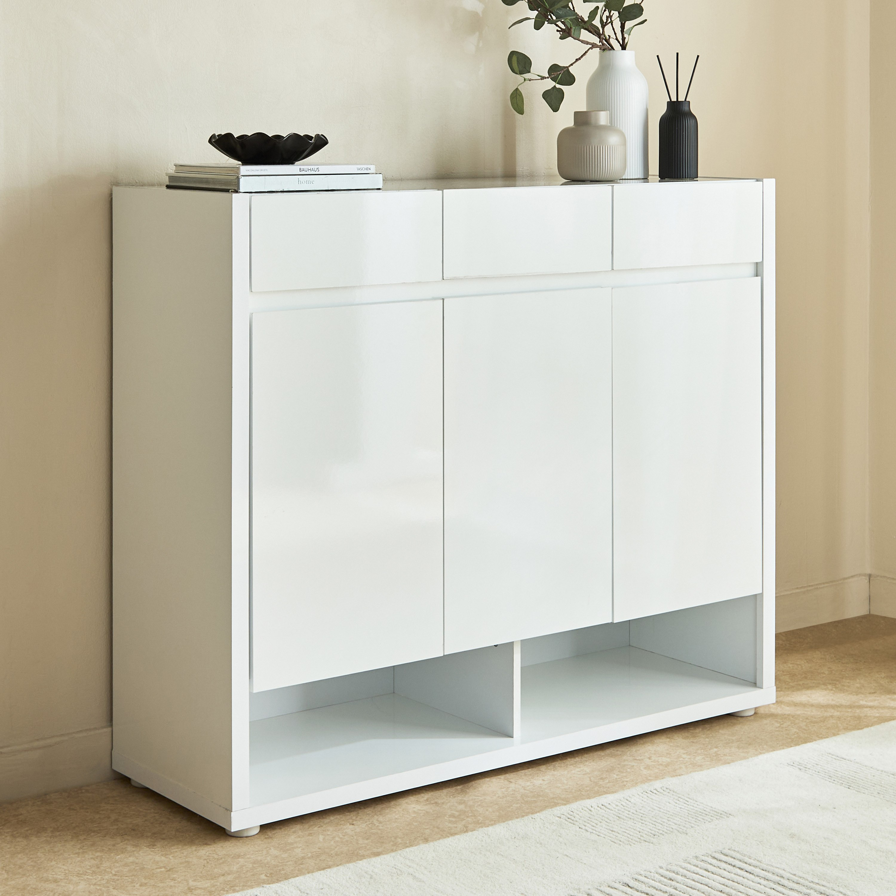 Artisan 22-Pair Shoe Cabinet with Glossy 3 Doors and 3 Drawers-PROMO_HB_SA_HBX10_TH1000_NEW_031025-image-1