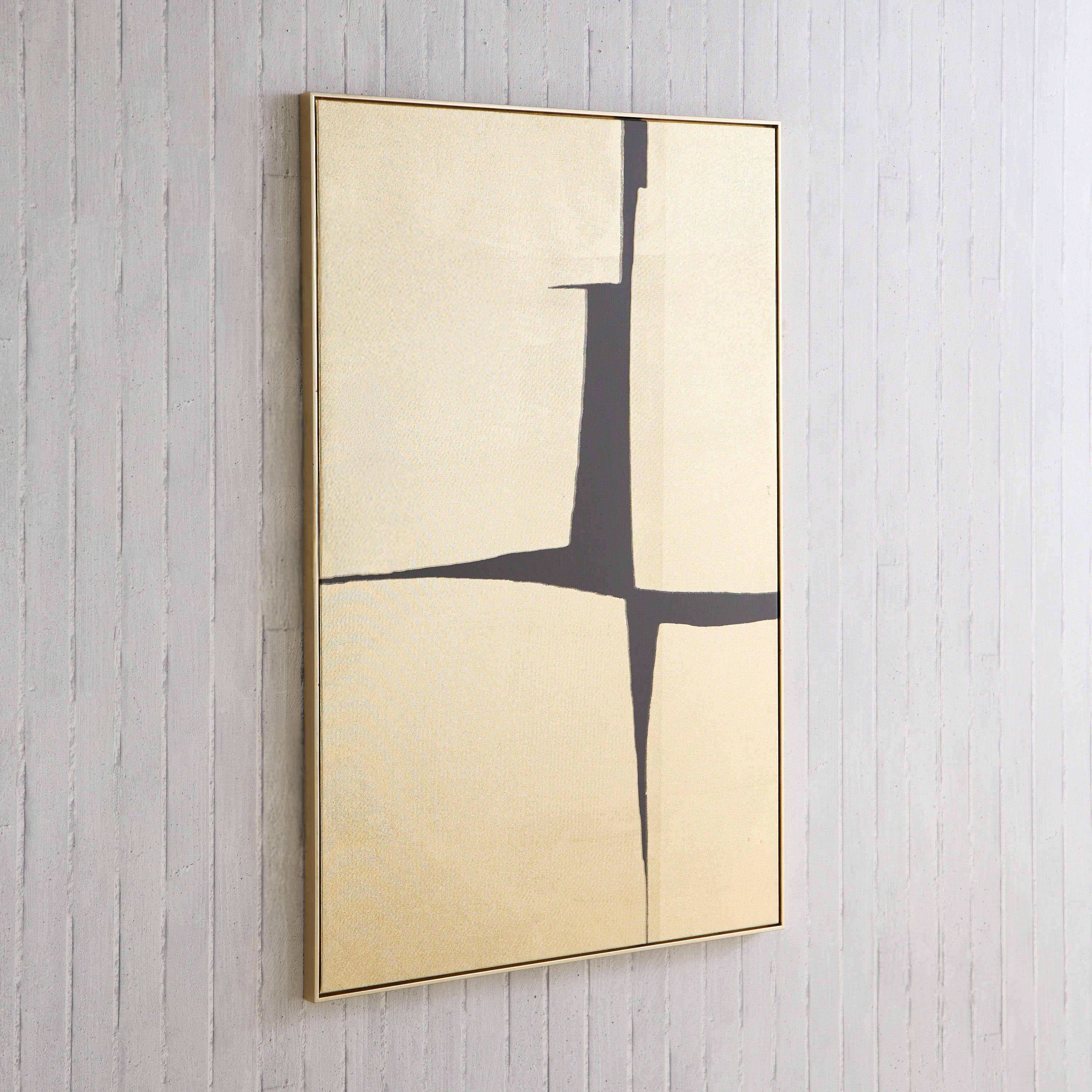 Orson 60% Hand-Painted Abstract Framed Canvas Wall Art - 80x3x120 cm-hbxhomeware-hbxdecorandfurnishings-image-1