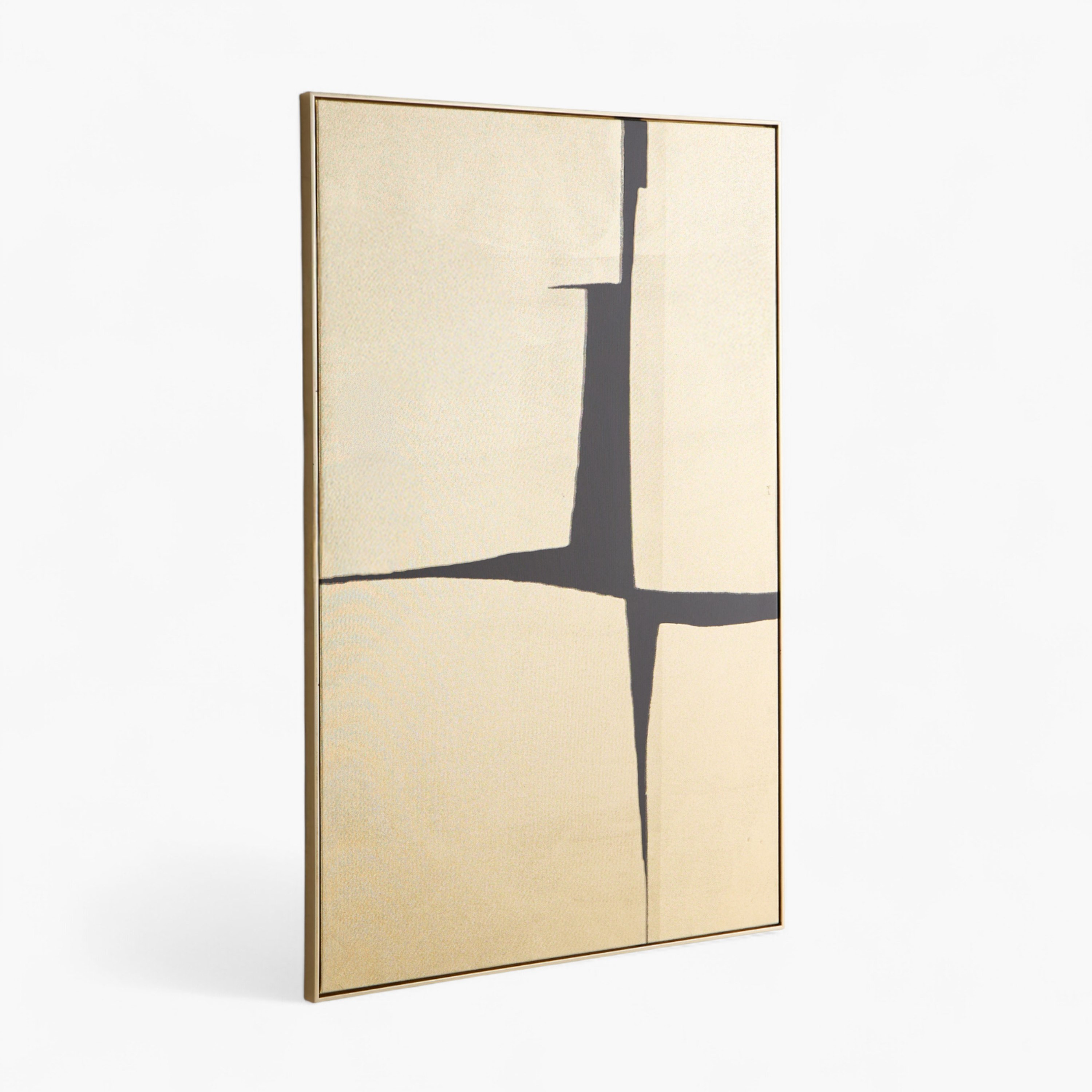 Orson 60% Hand-Painted Abstract Framed Canvas Wall Art - 80x3x120 cm-hbxhomeware-hbxdecorandfurnishings-image-5