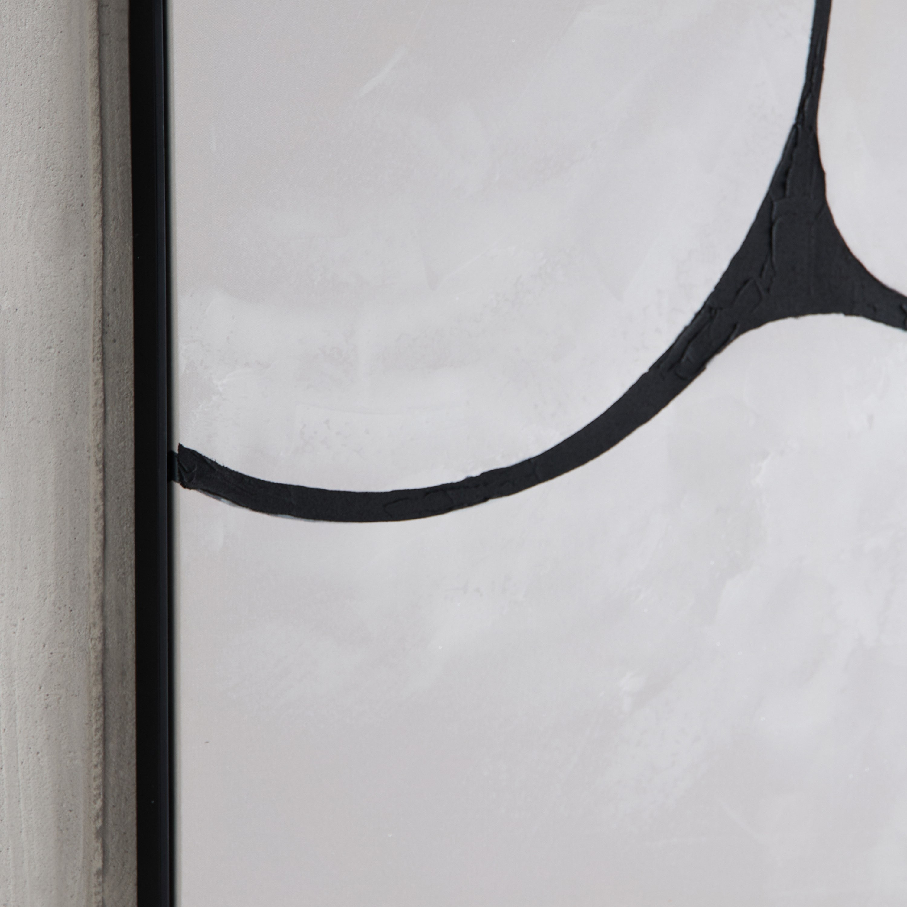 Orson 60% Hand Painted Abstract Framed Canvas Wall Art - 90x3x60 cm-hbxhomeware-hbxdecorandfurnishings-image-3