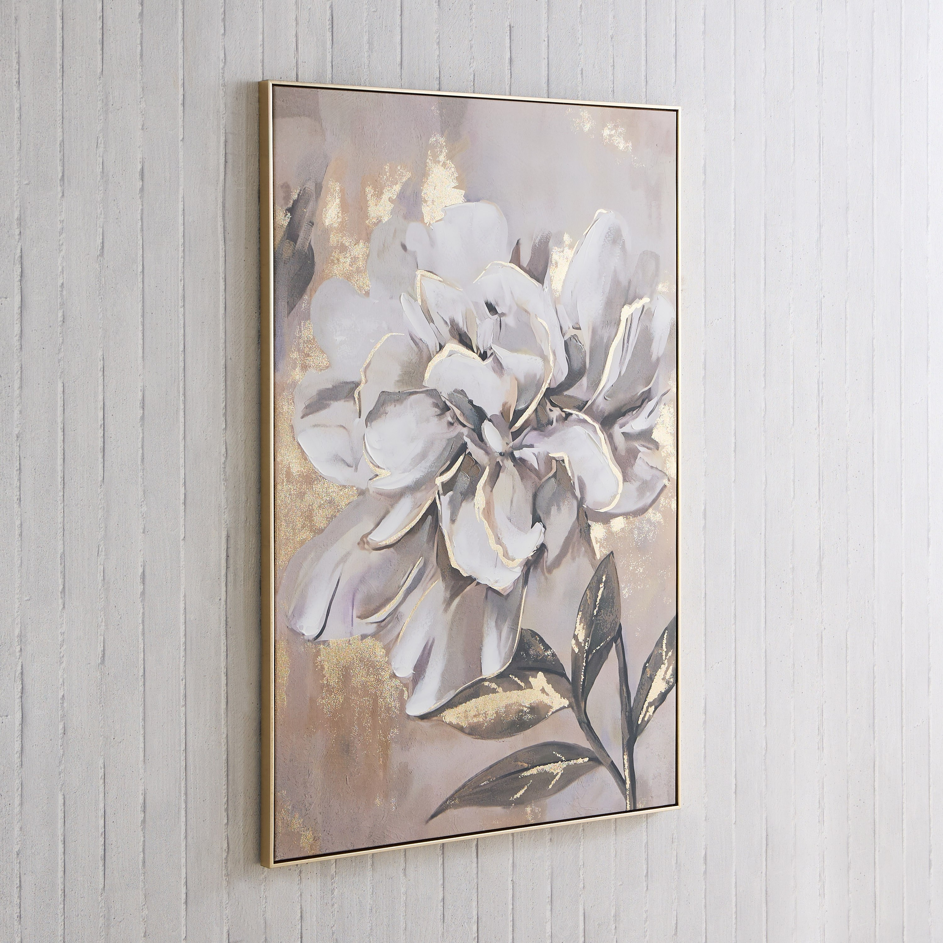 زينة حائط كانفاس مؤطرة بطبعات زهرية مرسومة يدوياً بنسبة 80% من أورسون - 80×3×120 سم-hbxhomeware-hbxdecorandfurnishings-image-1