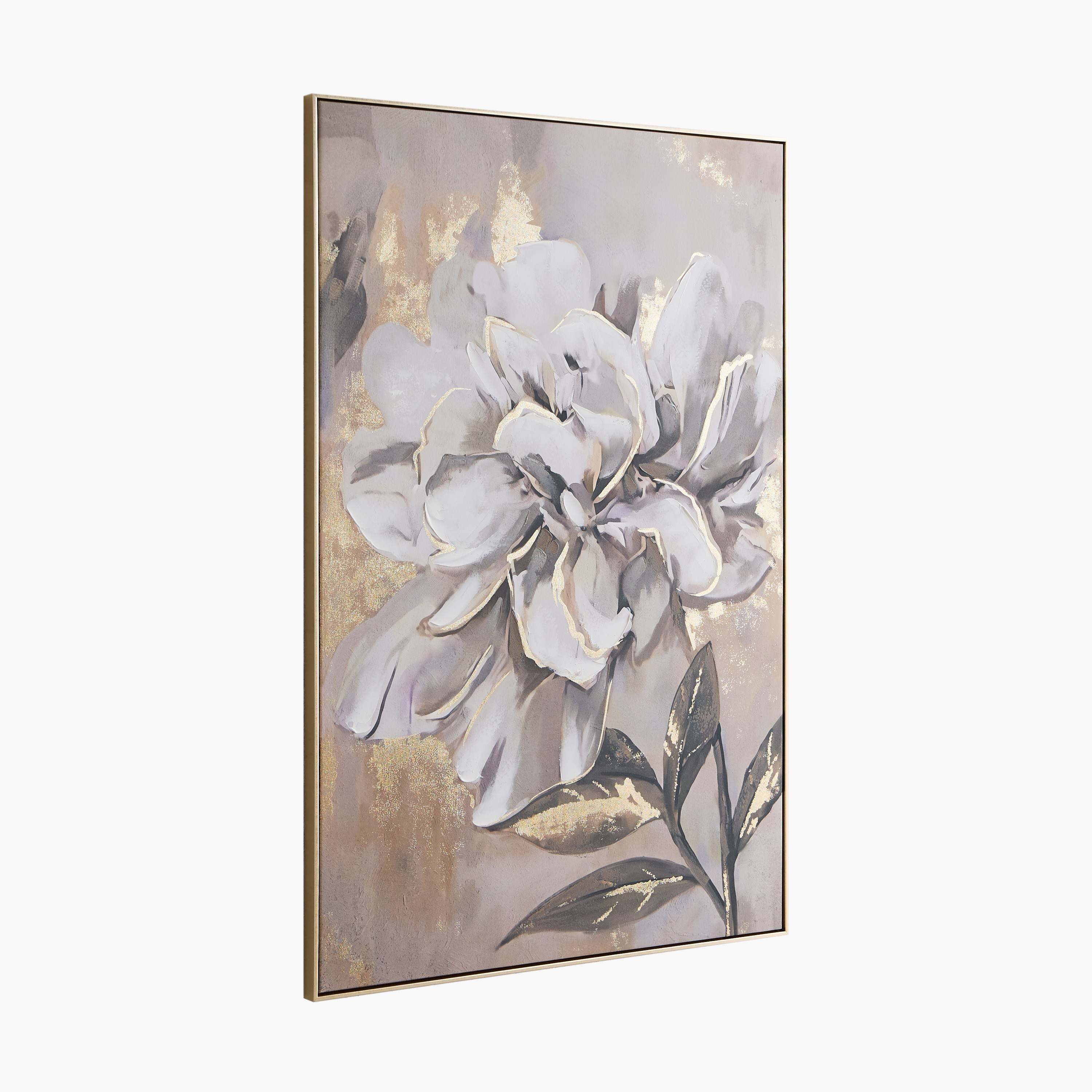 زينة حائط كانفاس مؤطرة بطبعات زهرية مرسومة يدوياً بنسبة 80% من أورسون - 80×3×120 سم-hbxhomeware-hbxdecorandfurnishings-image-5