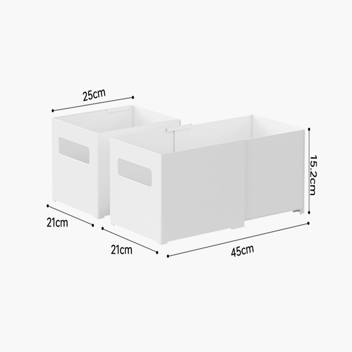 منظم قابل للتمديد بلانس - 21×25-45×15.2 سم-hbxbedroom-bedroomaccessories-bedroomstorage-image-9