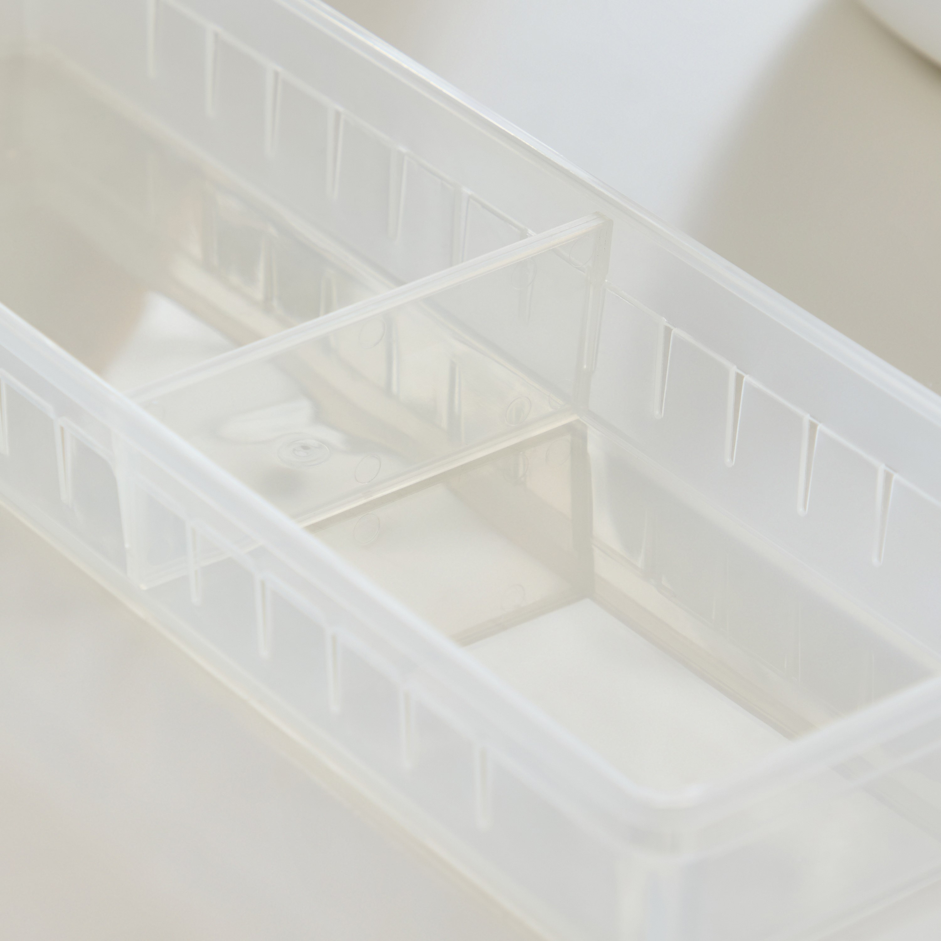 Delta Drawer Organiser with 1 Divider - 35x12x5 cm-hbxbedroom-bedroomaccessories-bedroomstorage-image-3