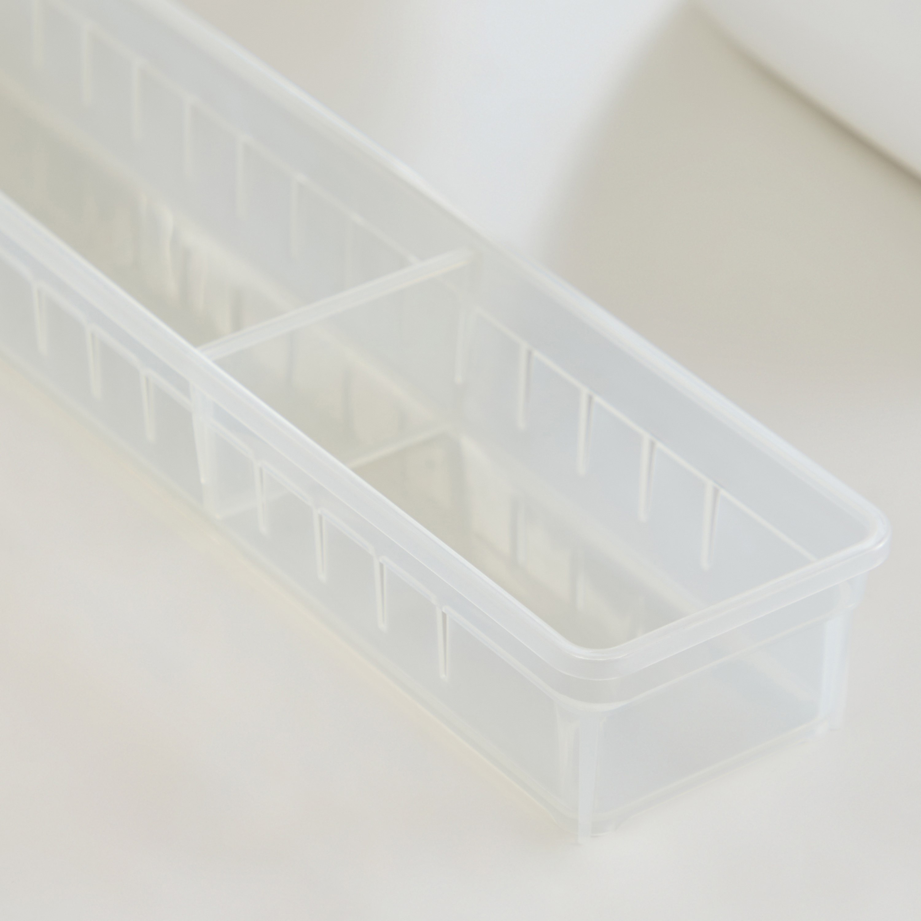 Delta Drawer Organiser with 2 Dividers - 35x8.1x5 cm-hbxbedroom-bedroomaccessories-bedroomstorage-image-3