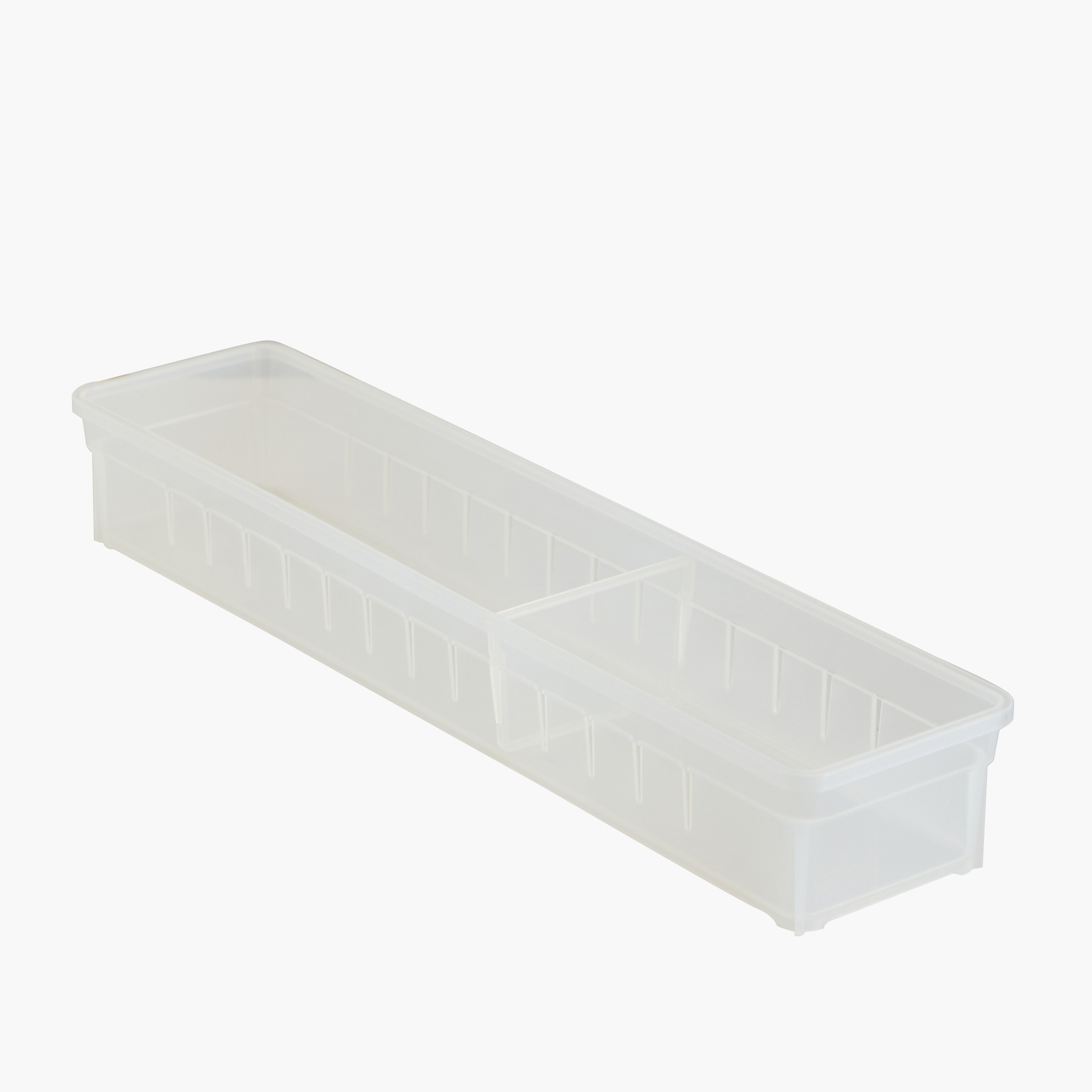 Delta Drawer Organiser with 2 Dividers - 35x8.1x5 cm-hbxbedroom-bedroomaccessories-bedroomstorage-image-5