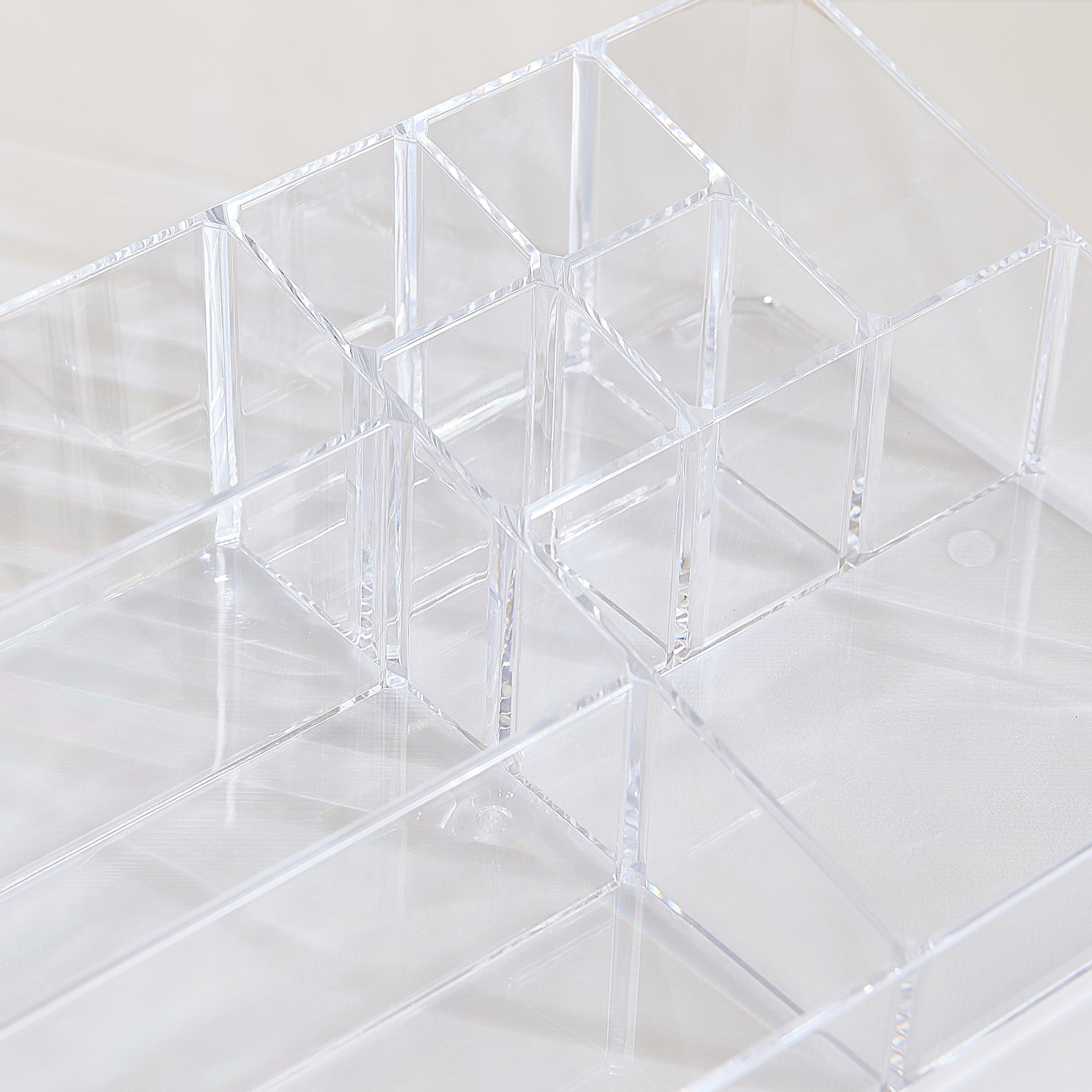Crystal Cosmetics Organiser - 31.3x19.4x8.3 cm-hbxbedroom-bedroomaccessories-jewelleryboxesandholders-image-3